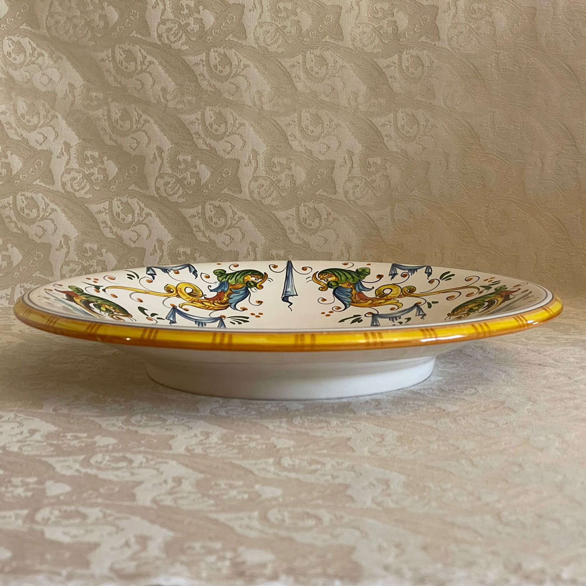 Raphaelesque-style Ceramic Plate - Alternative view 1