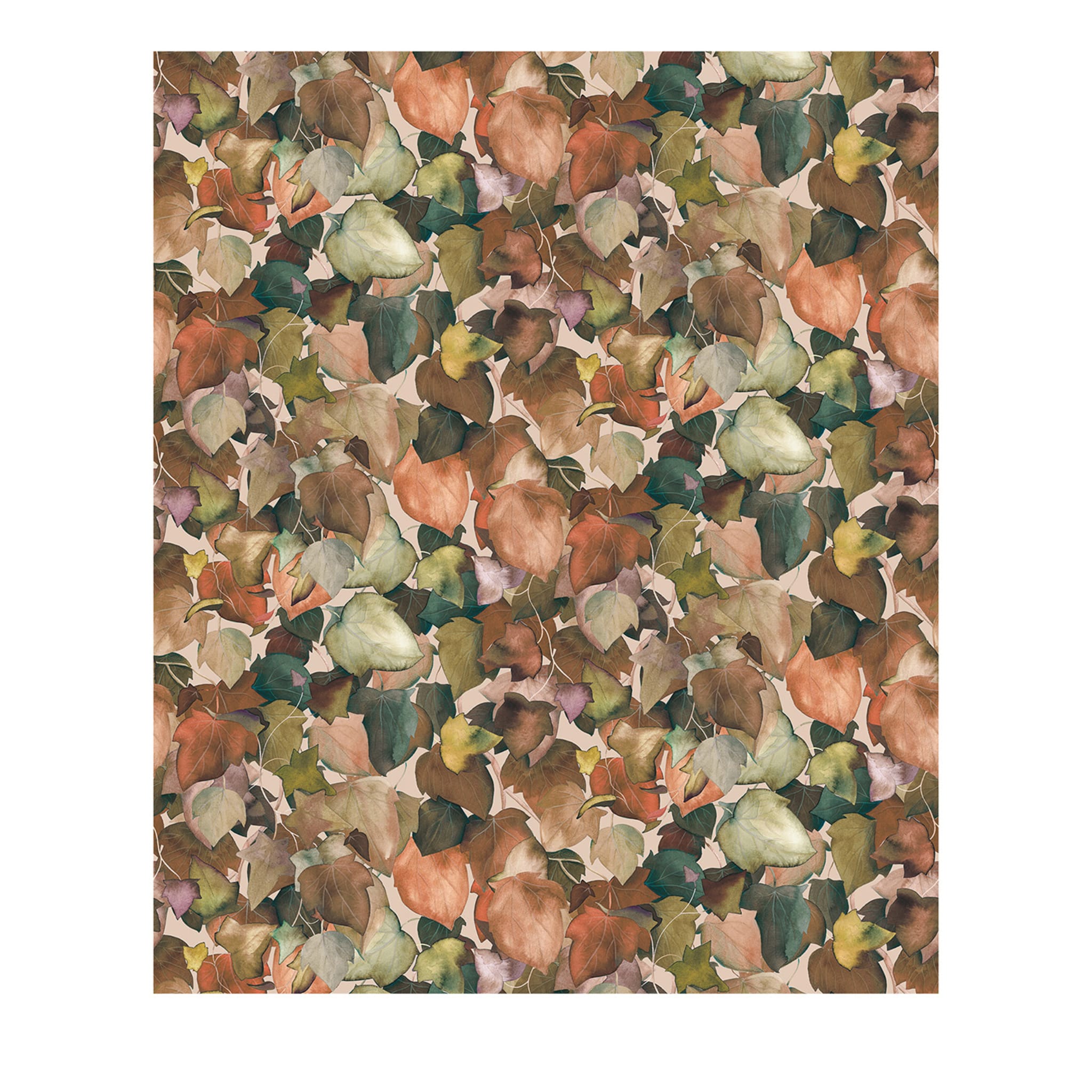 Papier peint Flora Autumn Edera Polychrome - Vue principale