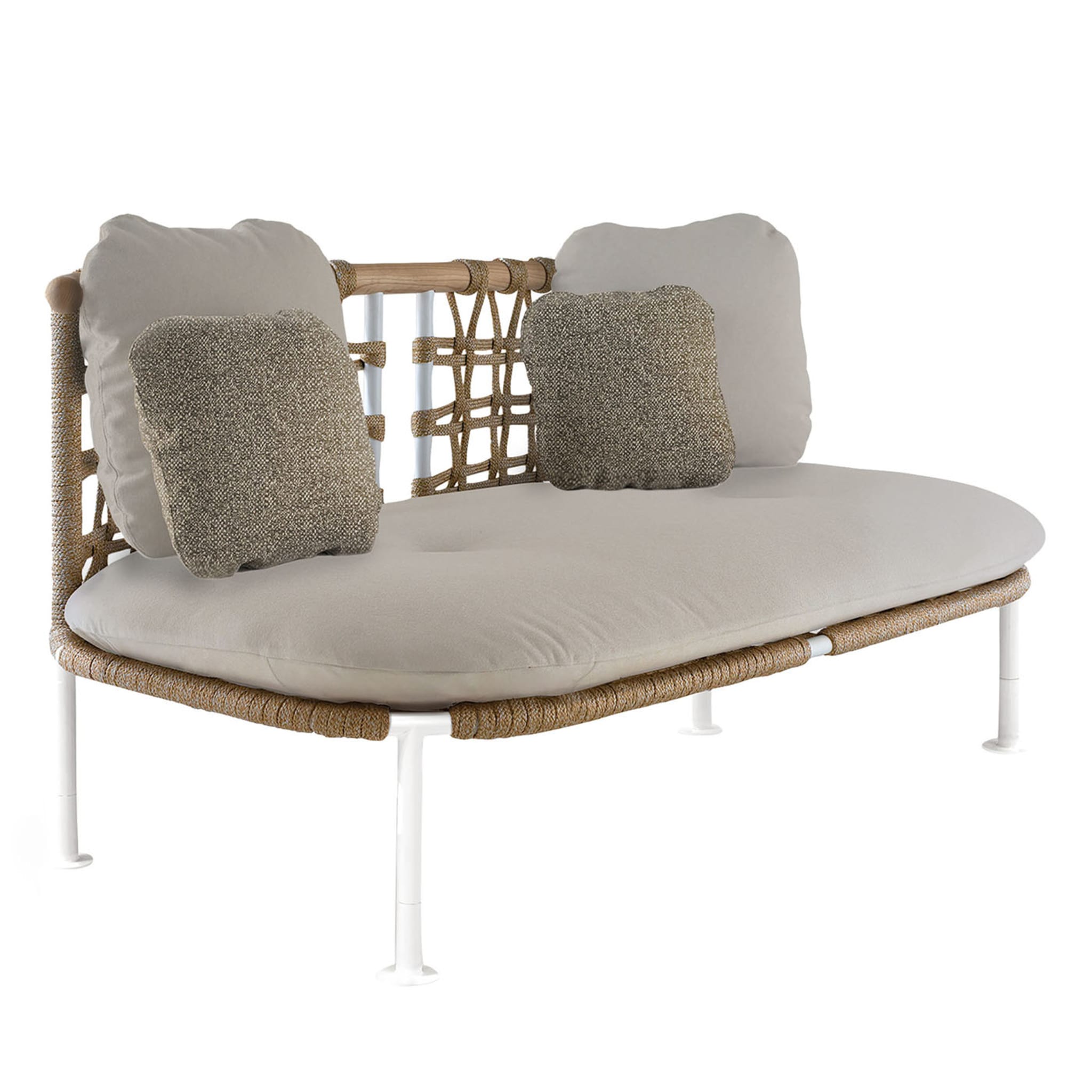 B. Taupe Outdoor Sofa by Copiosa Lab - Main view