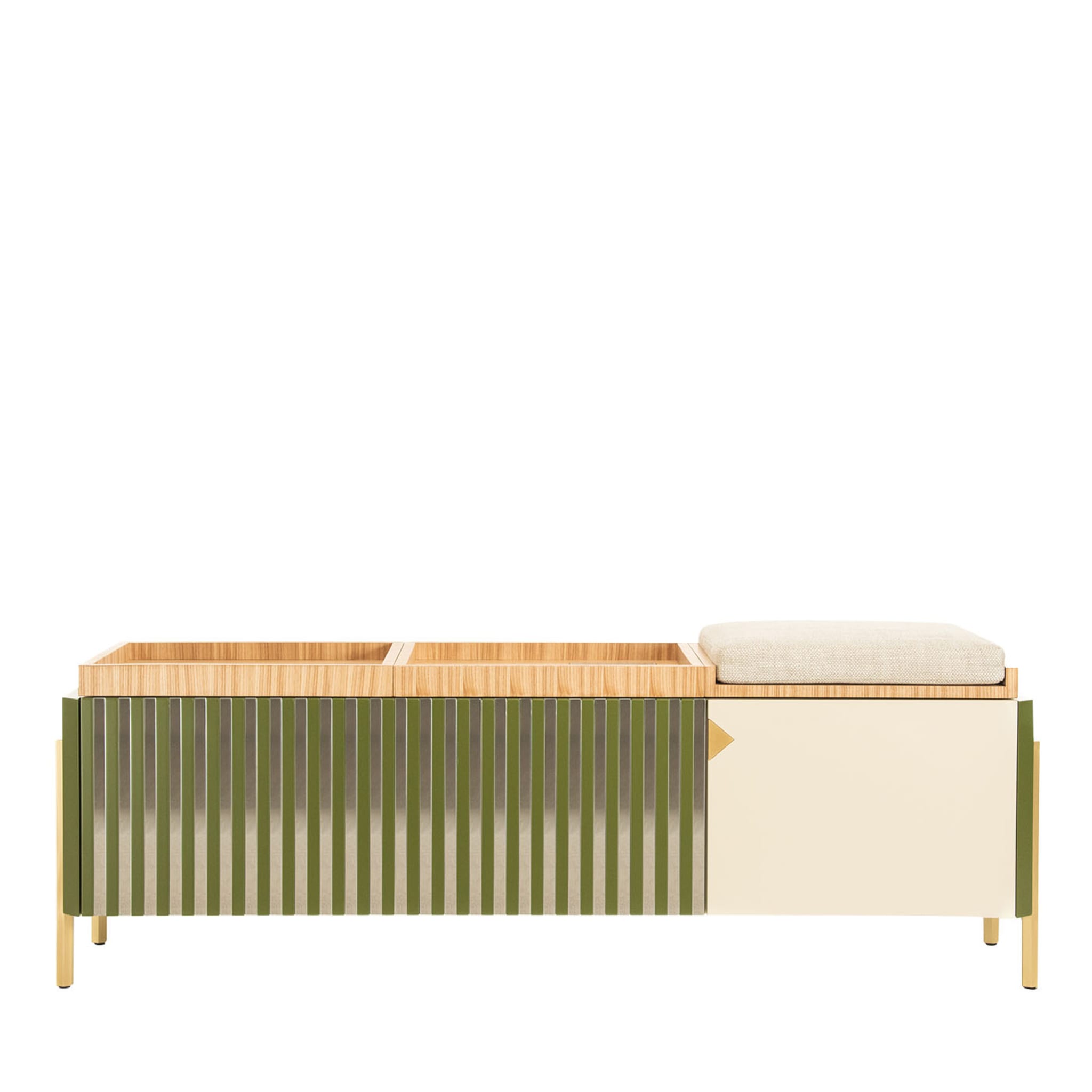 Panarea Ash and Marble Sideboard - Main view