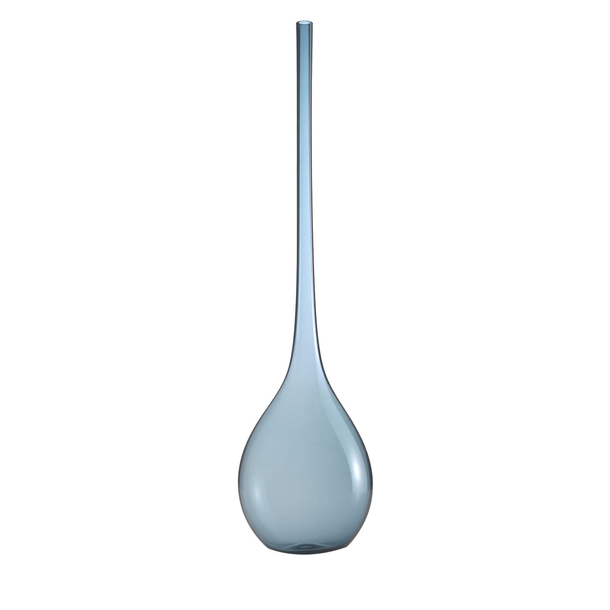 Bolle Air-Force Blue Drop-Shaped Vase - Main view