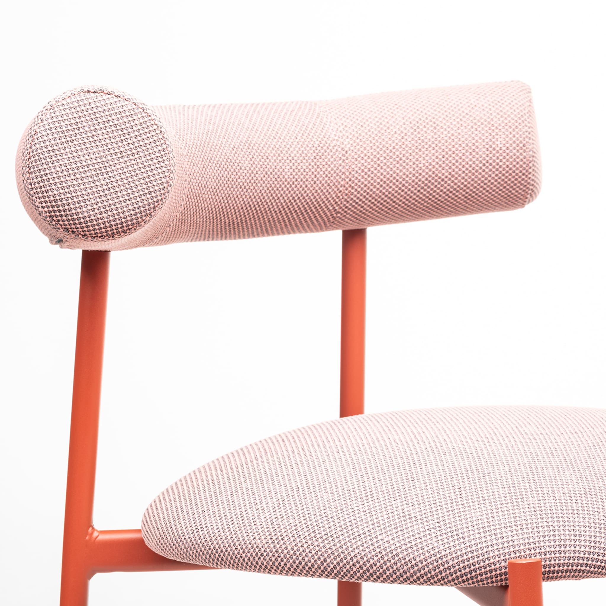 Pampa S Pink & Brick-Red Chair by Studio Pastina - Alternative view 2