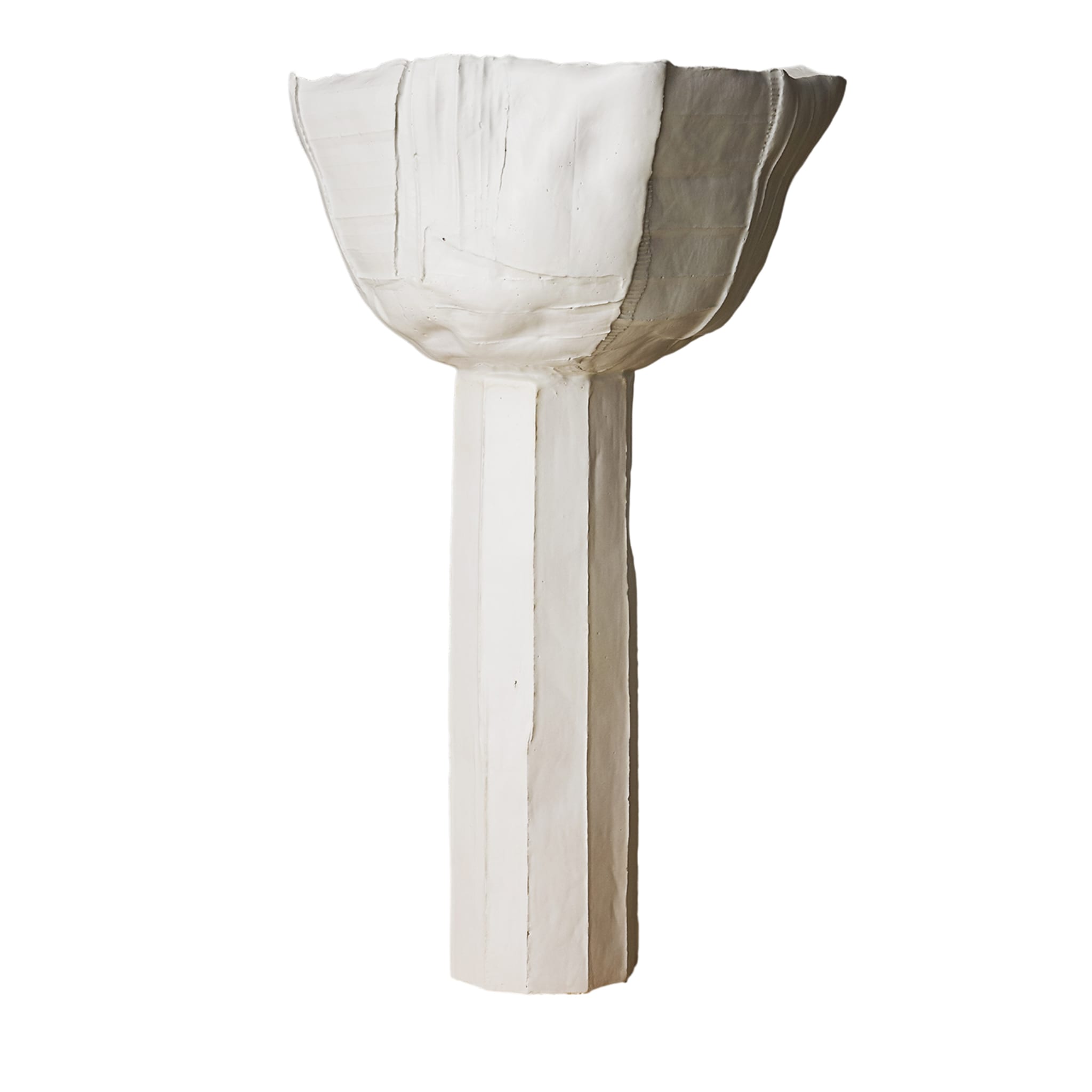 RANUNCOLO weiße Vase #2 - Hauptansicht