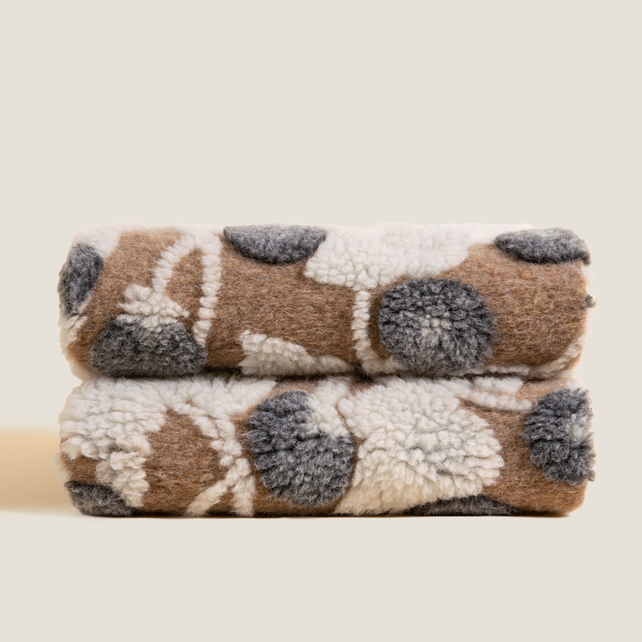 Armonia Grey Alpaca Wool Blanket - Alternative view 2