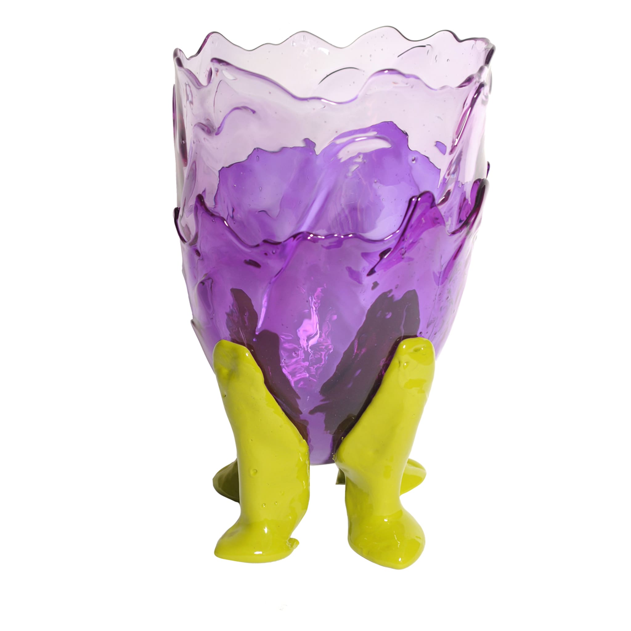 Klare Extracolor L Vase von Gaetano Pesce - Hauptansicht