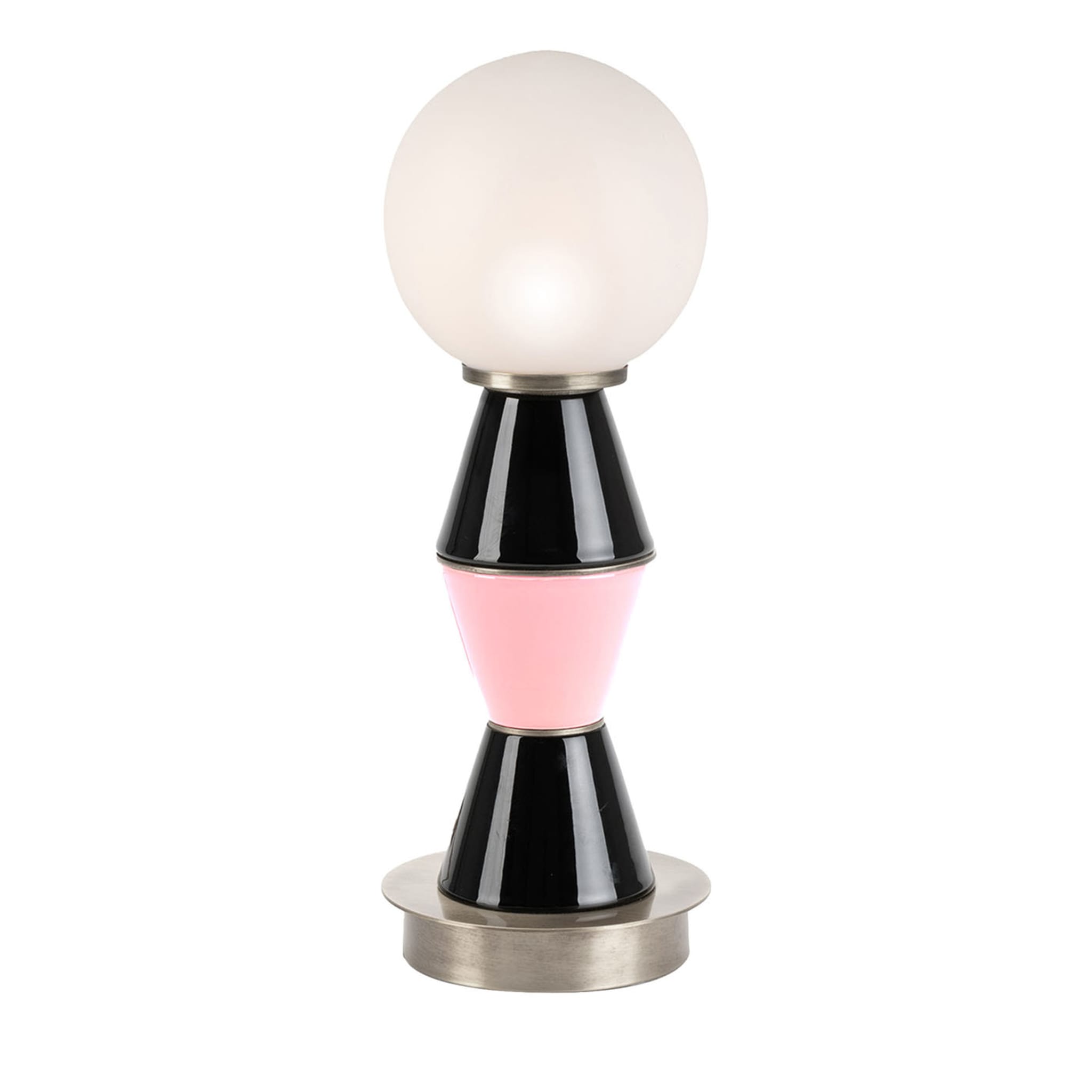 Palm Small Black and Pink Table Lamp - Main view