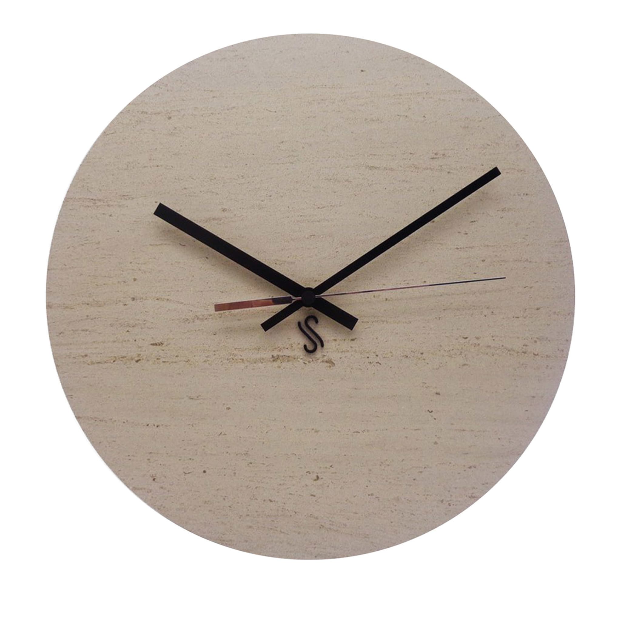 Reloj de pared redondo Moka Creme - Vista principal