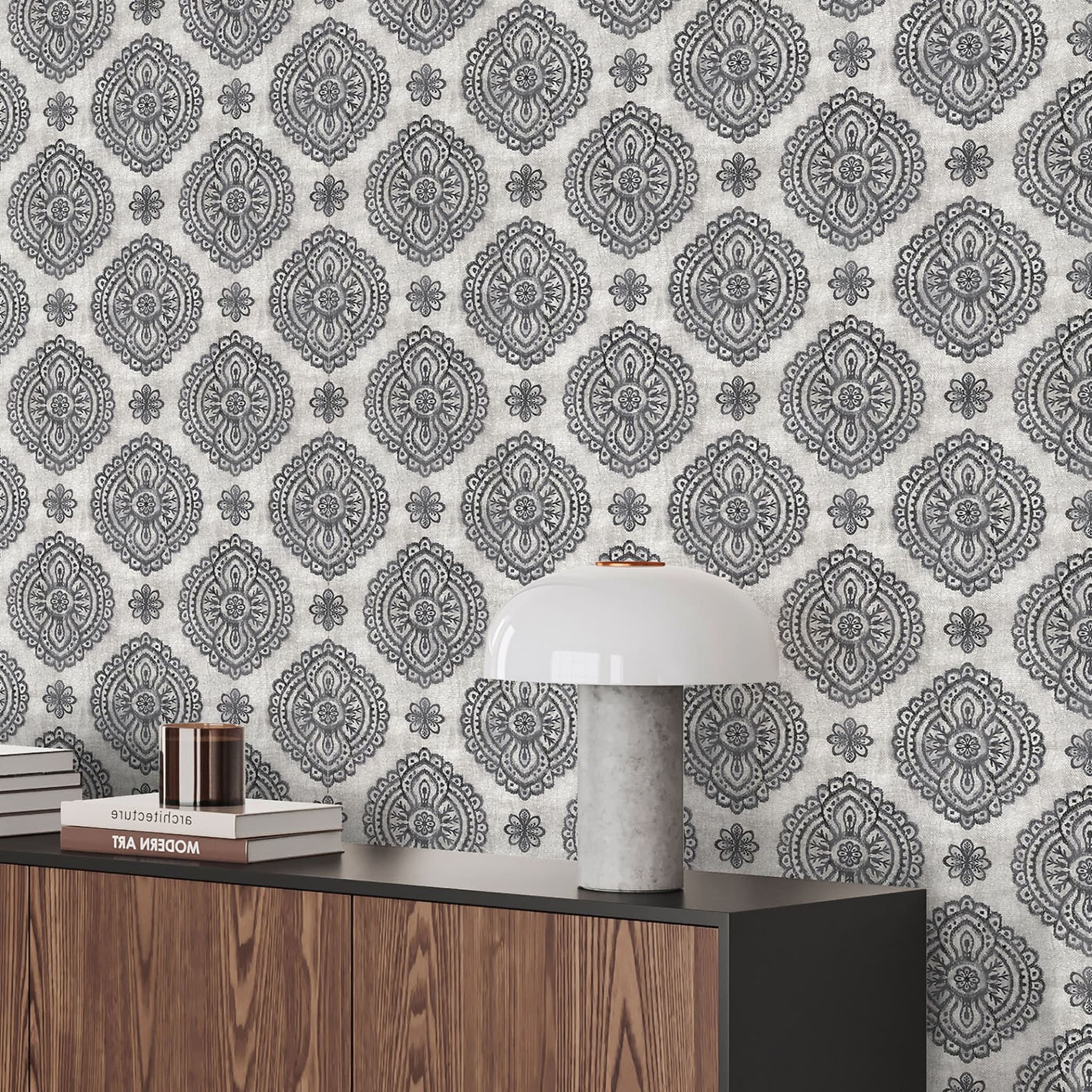 Pacri Grey Wallpaper - Alternative view 1