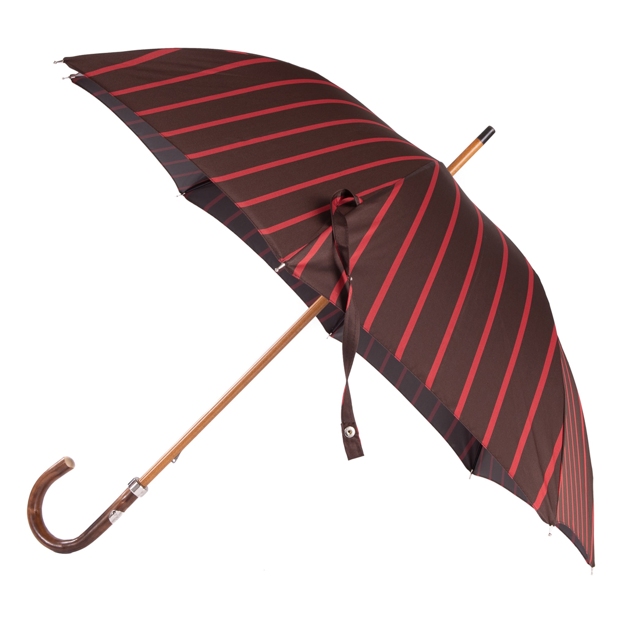 Fit-Up Regimental Rot und Braun Regenschirm - Hauptansicht