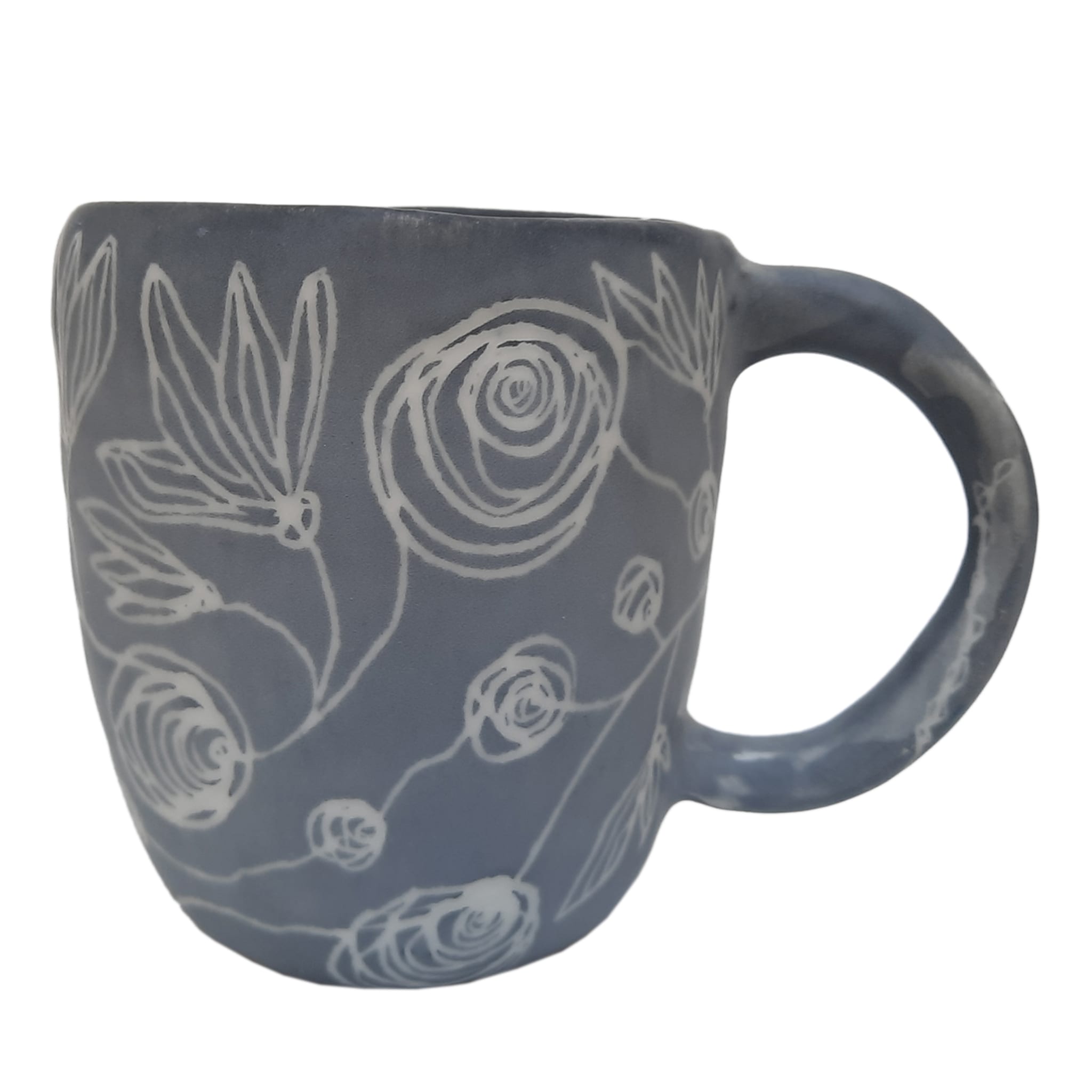 Mug gris Fiorellino - Vue principale