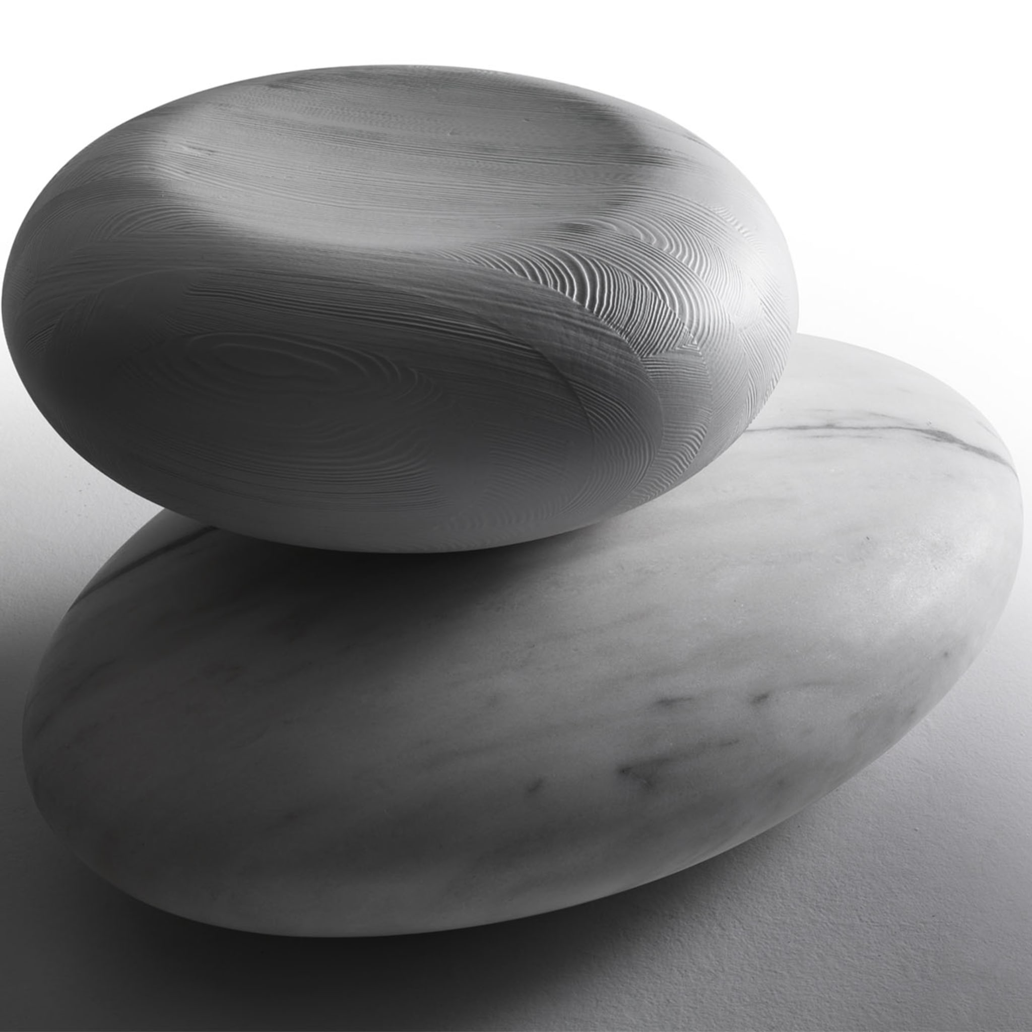 Pavé Stone Small Coffee Table and Seat by Enzo Berti - Alternative view 1