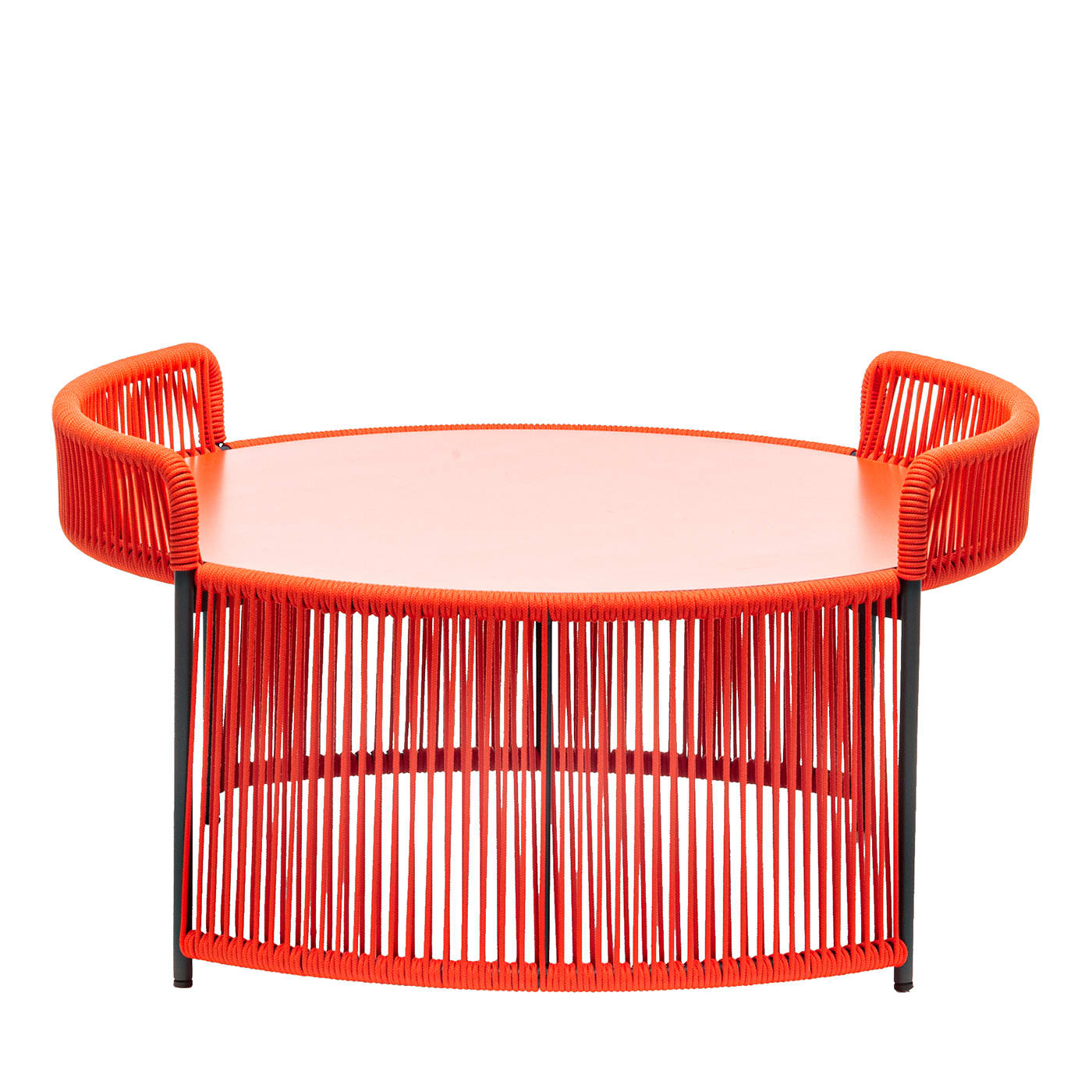 Altana Medium Round Red Coffee Table by Antonio De Marco - Chairs & More