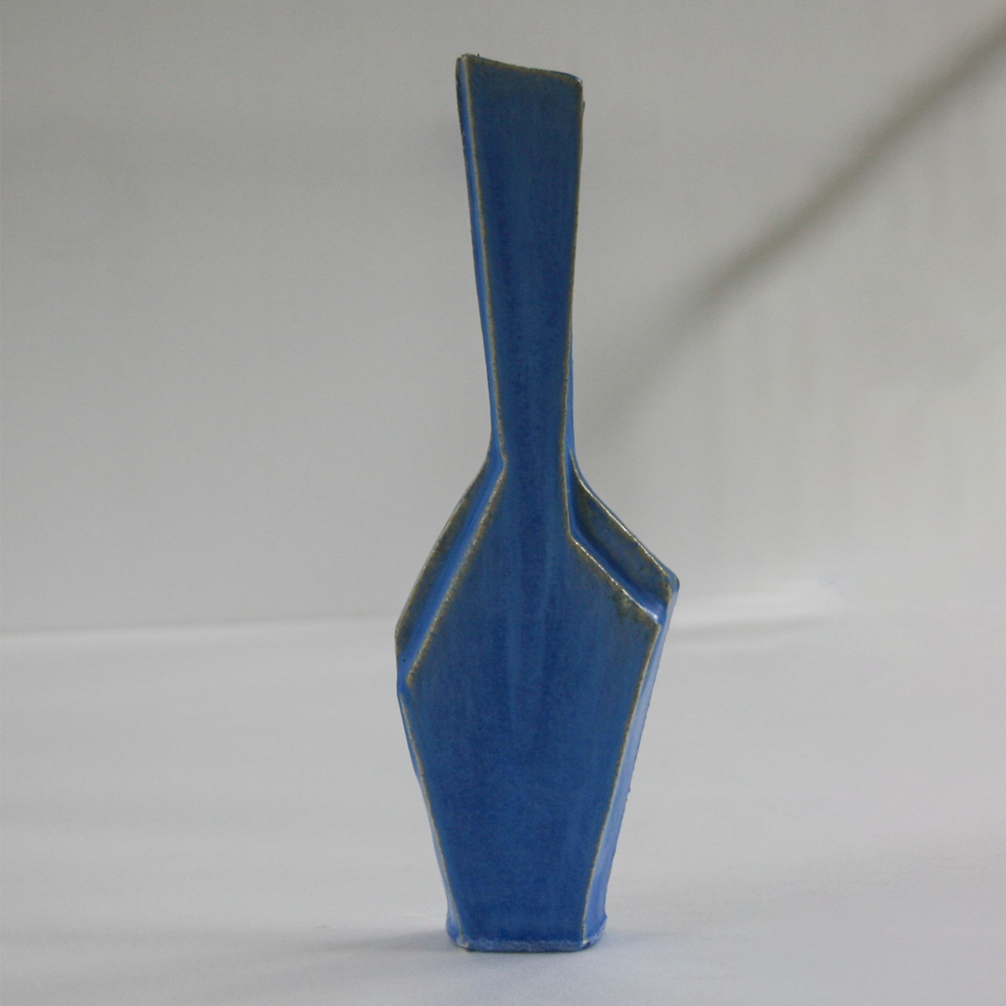 Petit vase cubiste bleu N.2 - Vue alternative 3