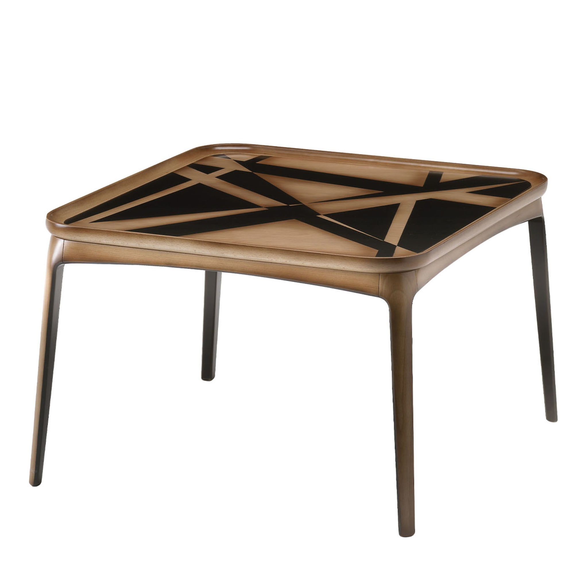 Tallin Black-Patterned Coffee Table - Main view