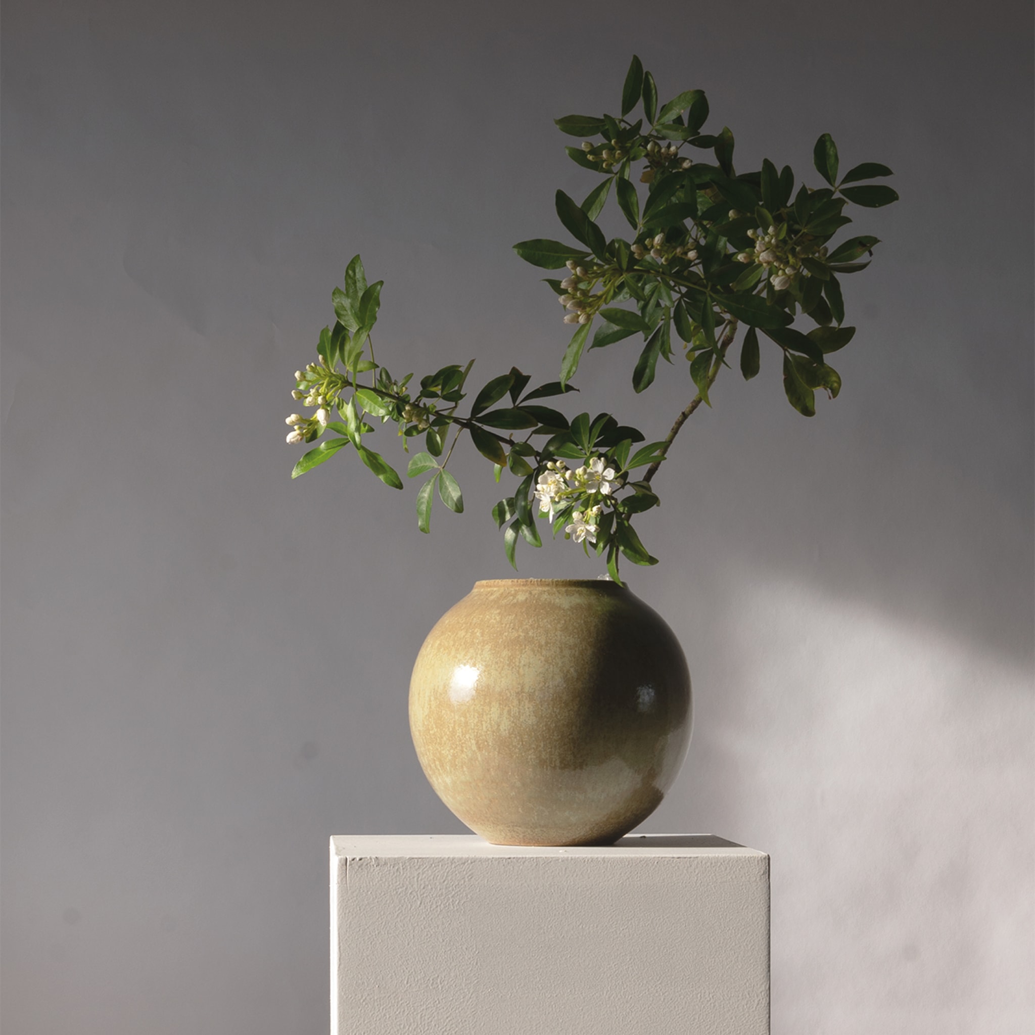 Glaze Moss Green Small Vase  - Alternative view 1