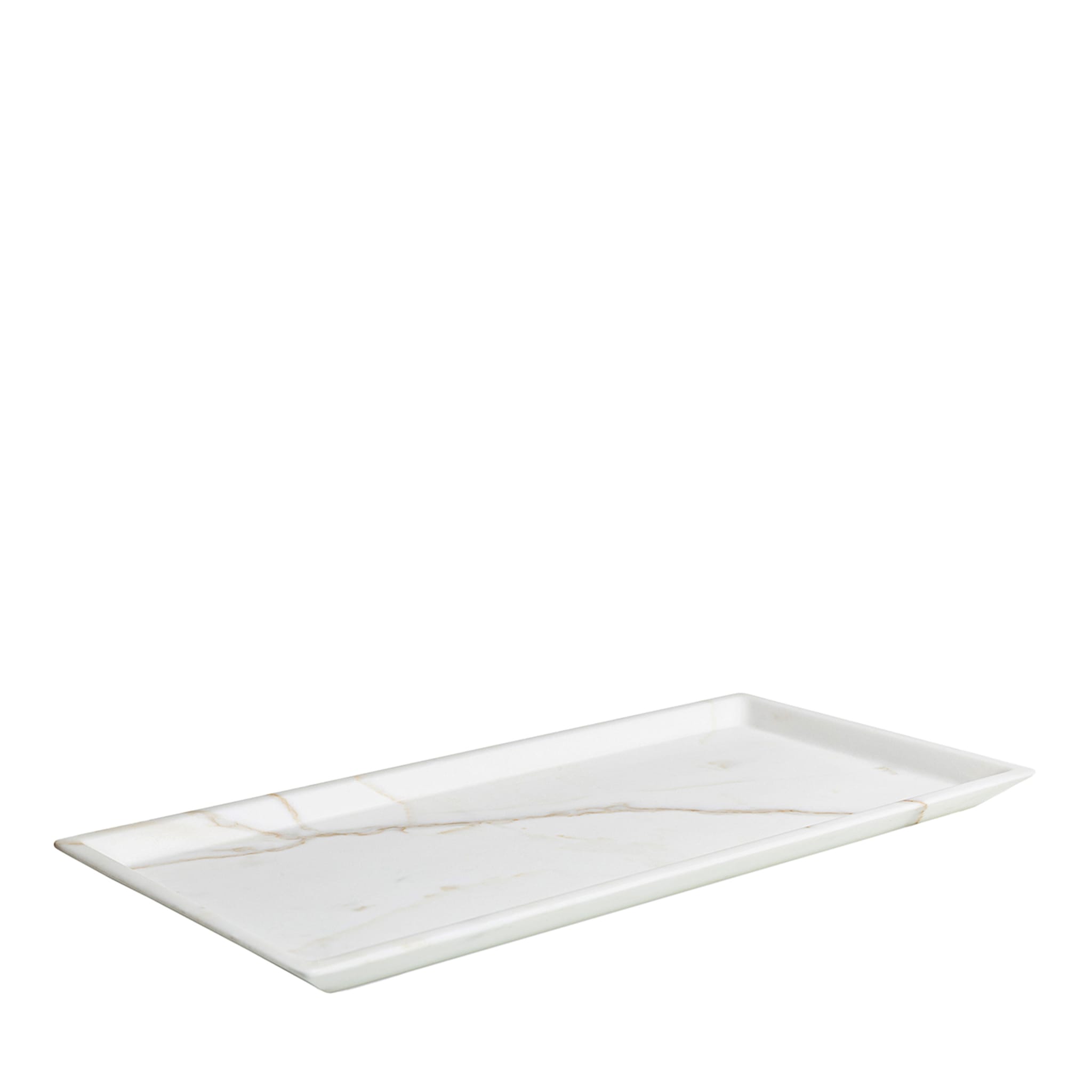Tray in Gold Calacatta Marble by Studioformat - Main view