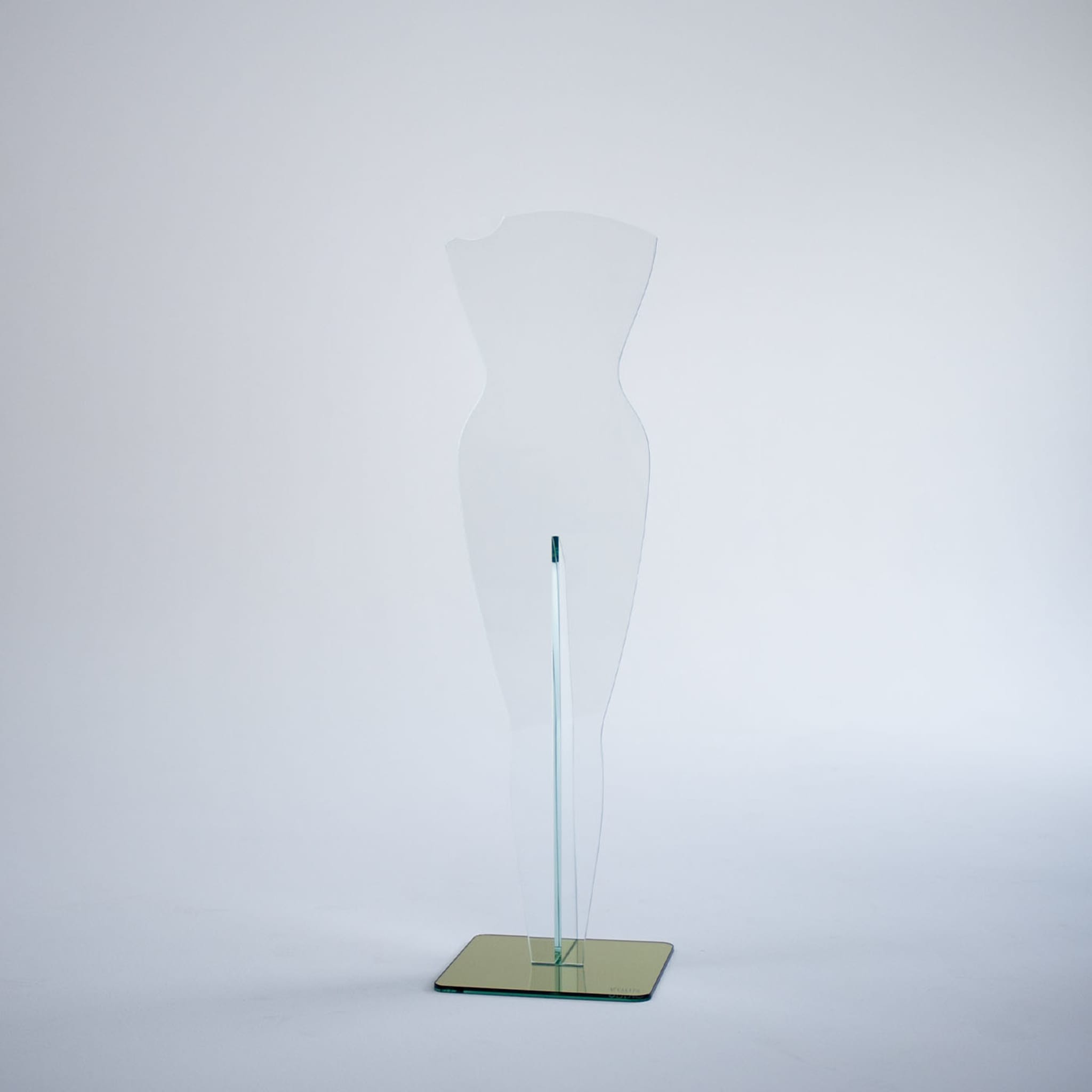 Alida Gold Glass Sculptural Coat Stand by Andrea Petterini - Alternative view 1