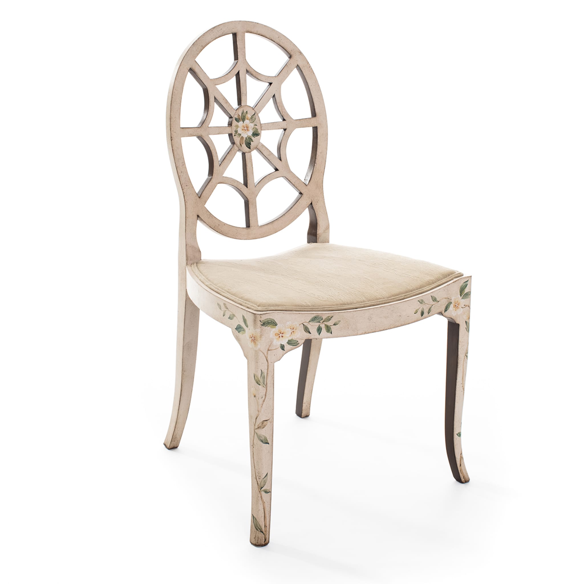 Aqulieia Brenches & Flowers Cream Dining Chair  - Alternative view 1