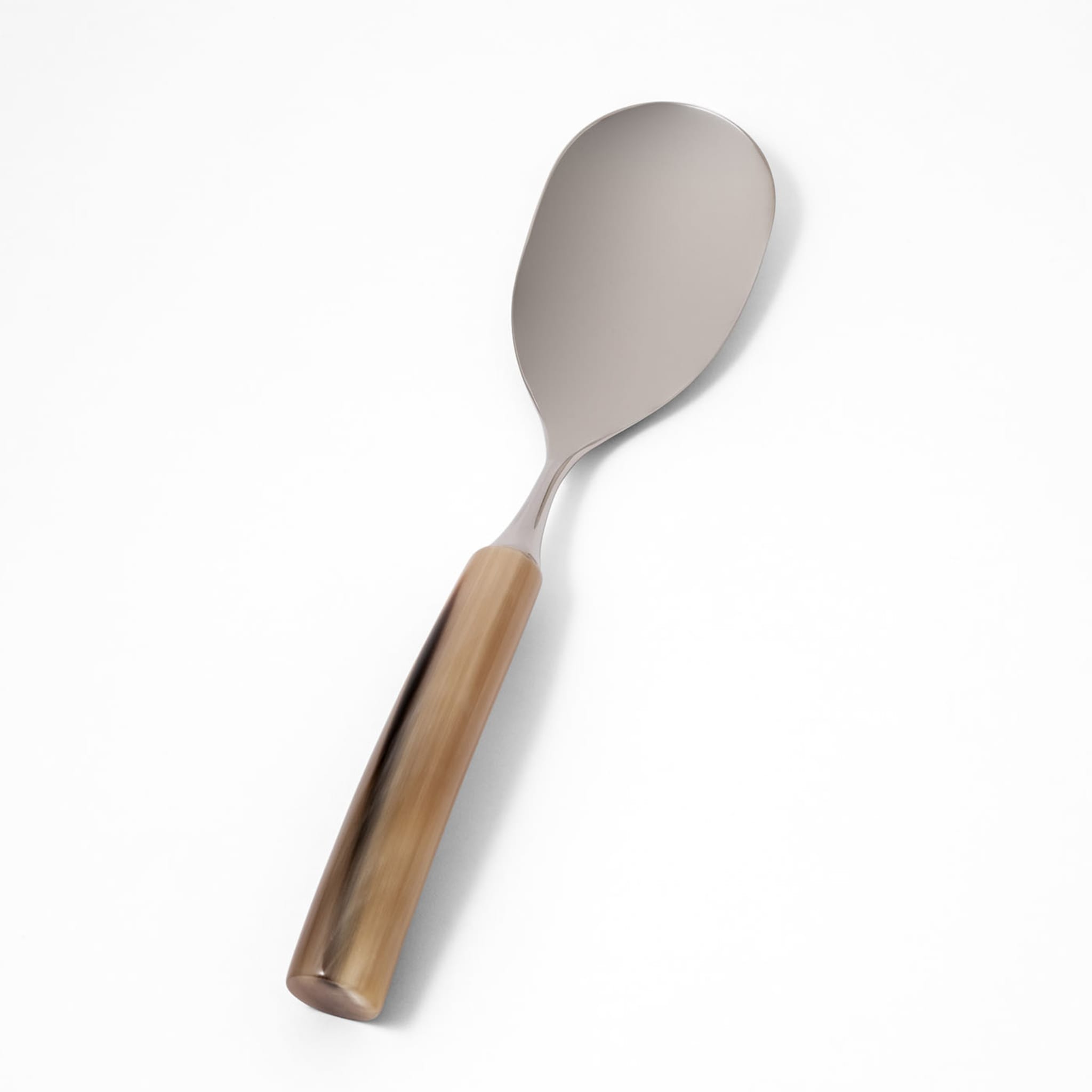 Risotto Spoon in Natural Horn - Alternative view 1
