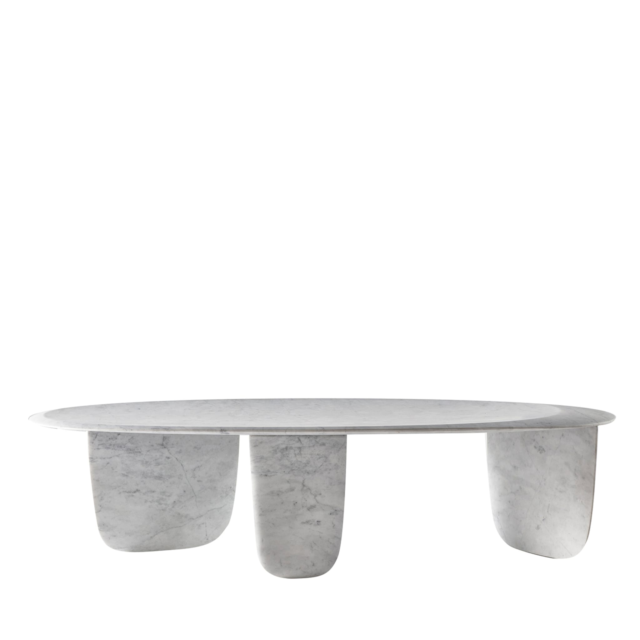 Sesi A White Coffee Table by Martinelli Venezia Studio - Main view