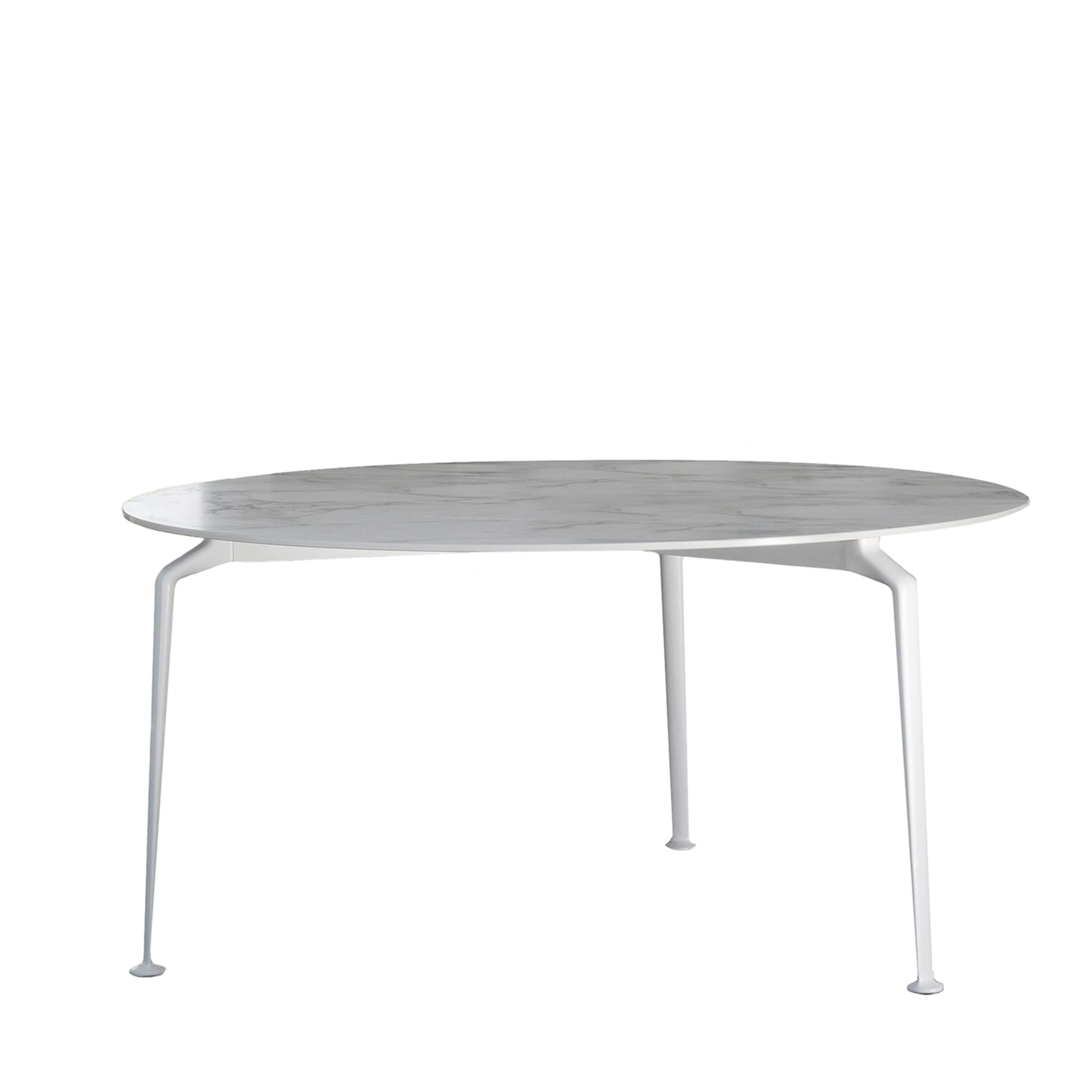 Cruise Alu White Dining Table by Ludovica & Roberto Palomba - Main view