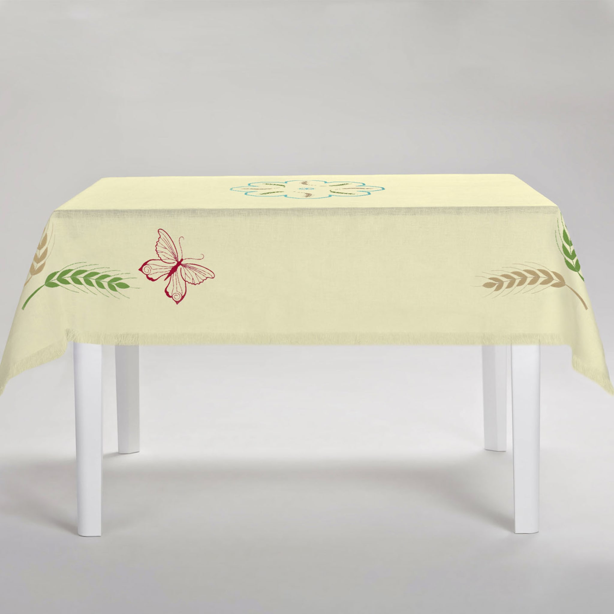 Grano Multicolor Rectangular Yellow Tablecloth - Alternative view 1