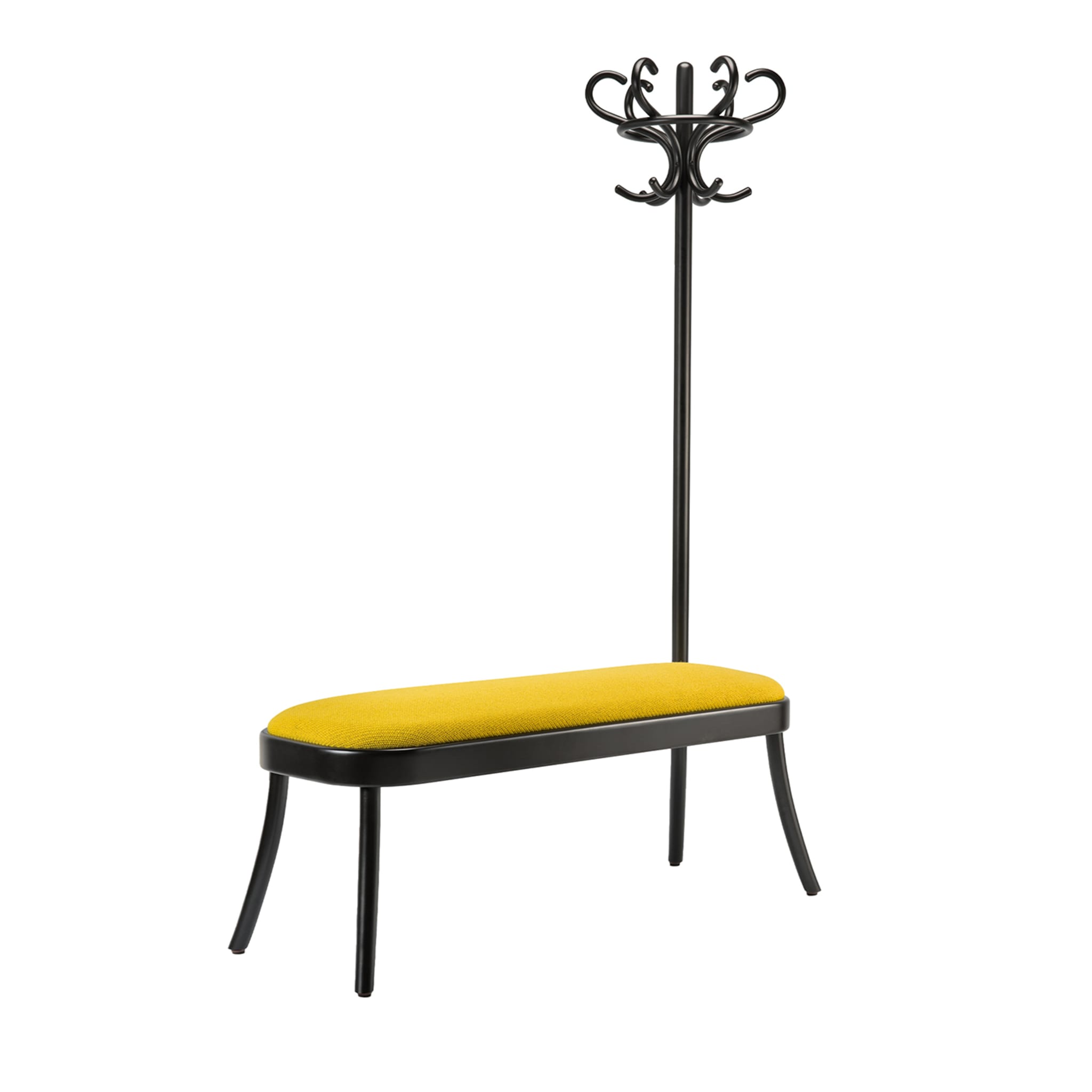 COAT RACK BENCH WITH UPHOLSTERED SEAT BY FRONT - Main view