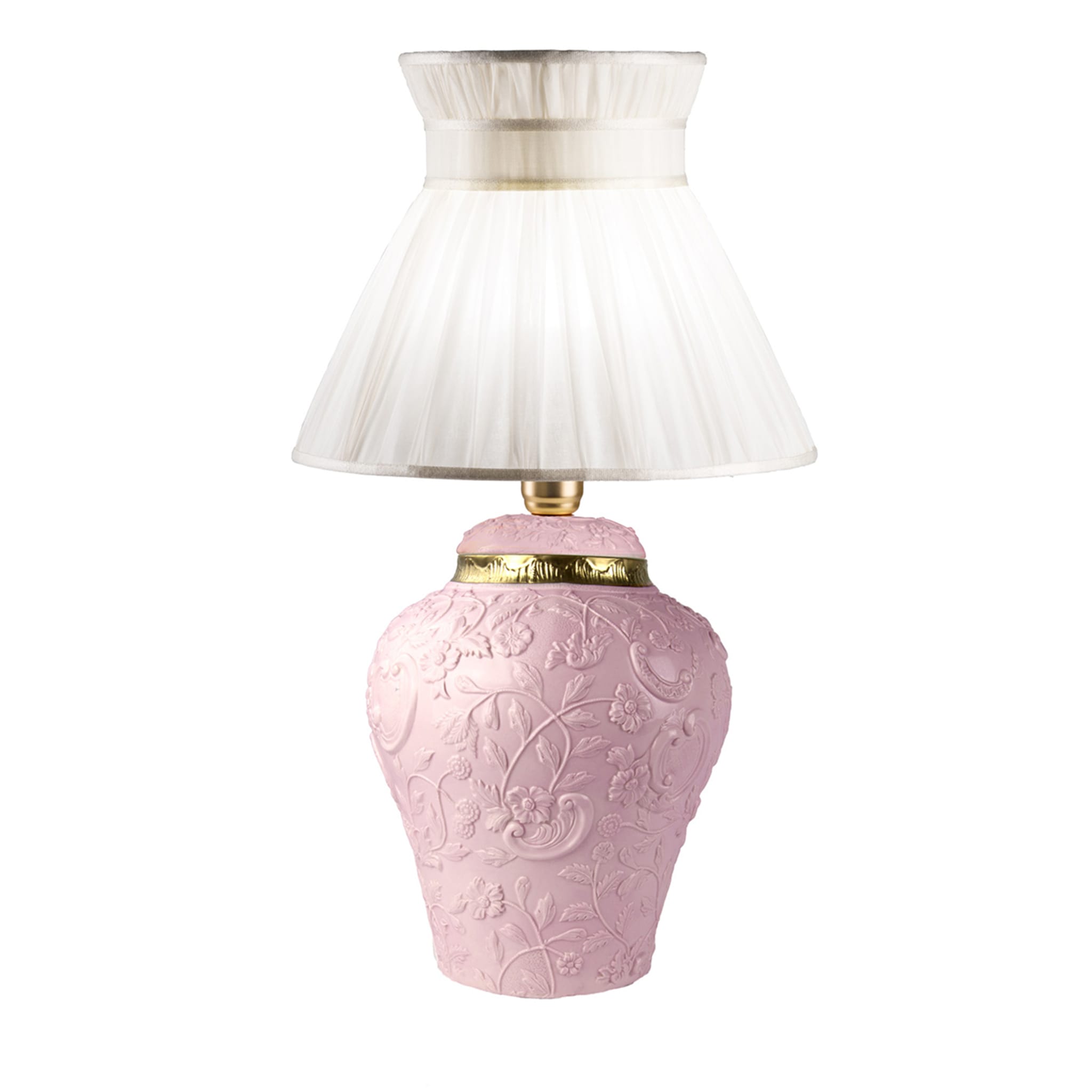 Petite lampe à poser rose Taormina - Vue principale