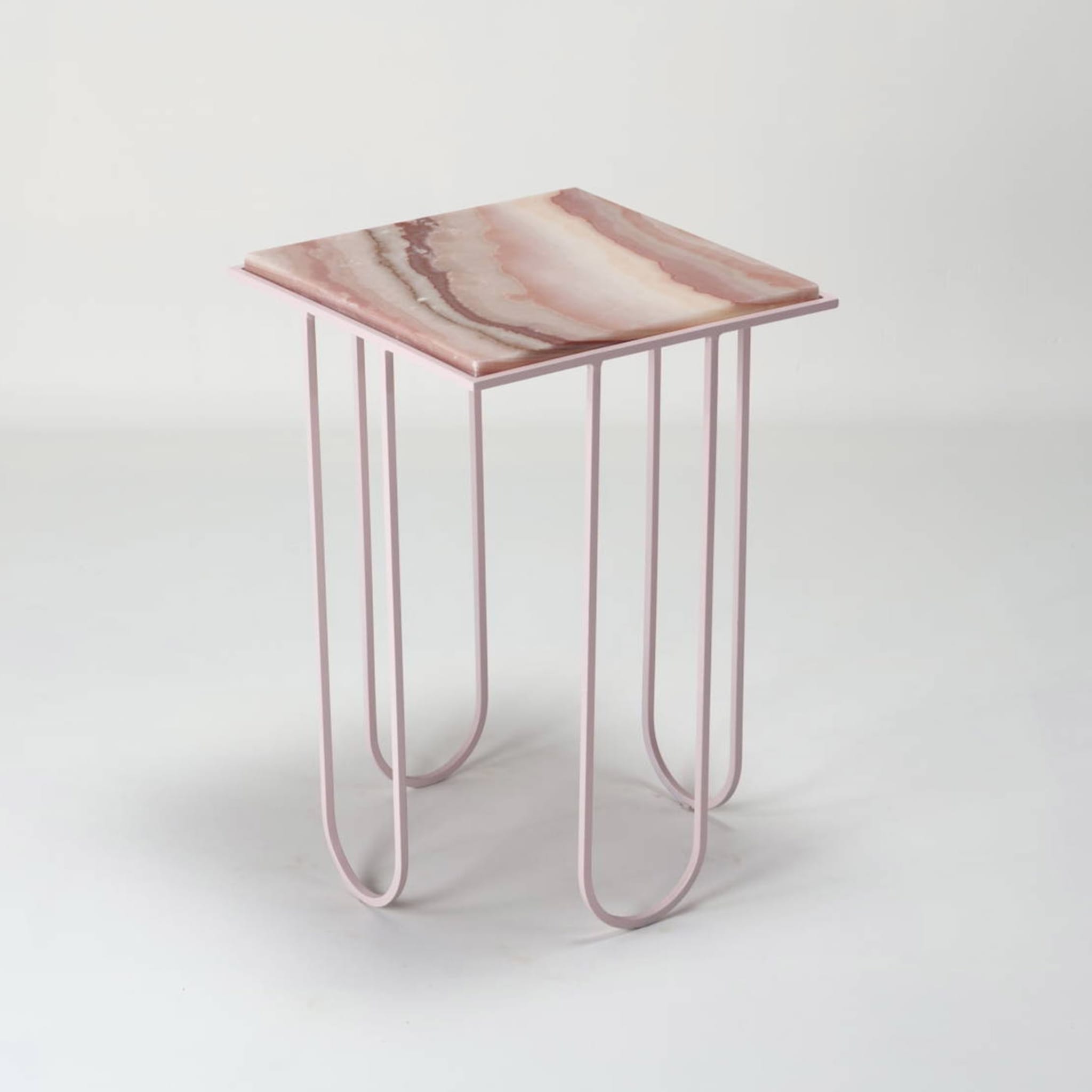 LoLa Pink Onyx Side Table - Alternative view 5