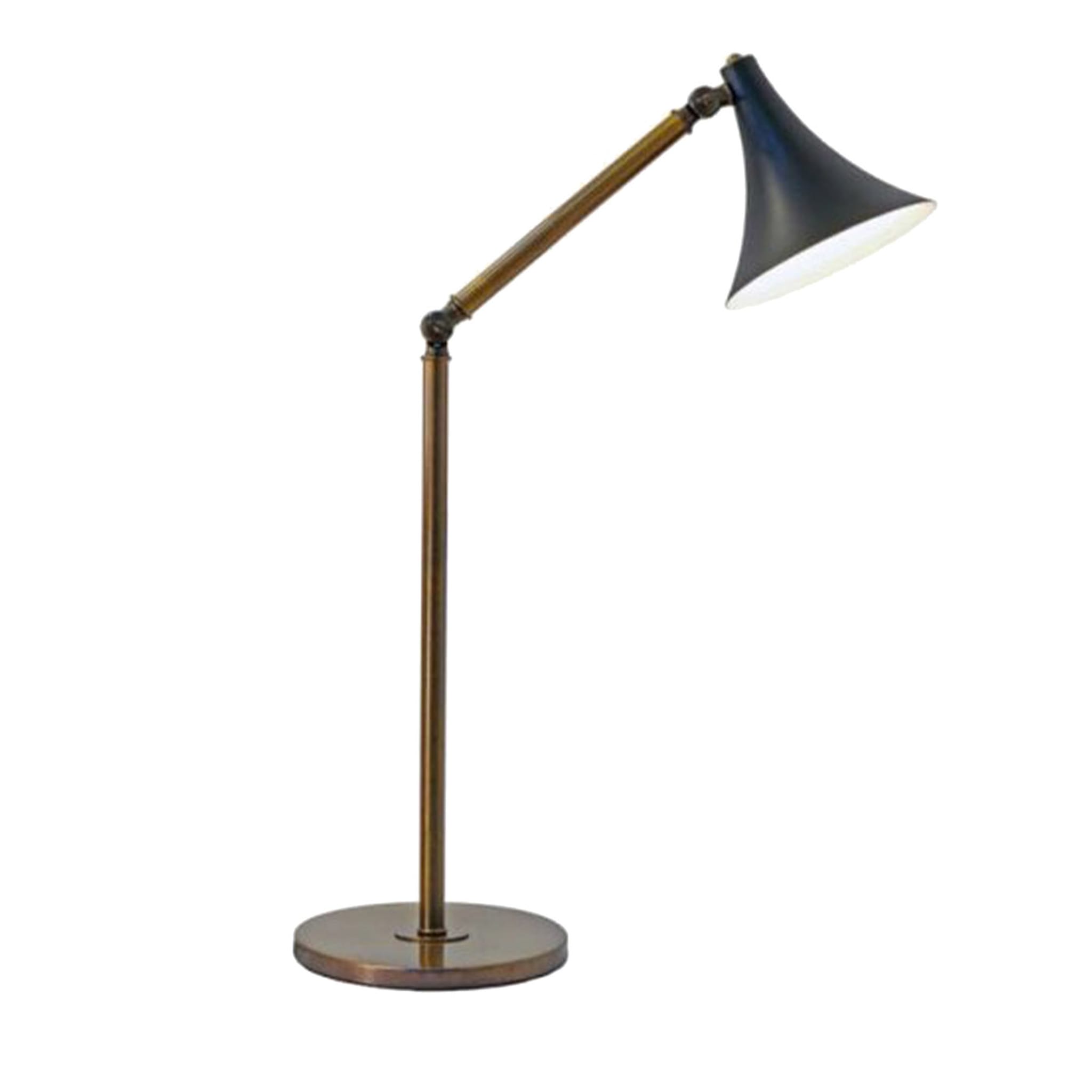 Jamie Adjustable Black & Bronze Table Lamp - Main view