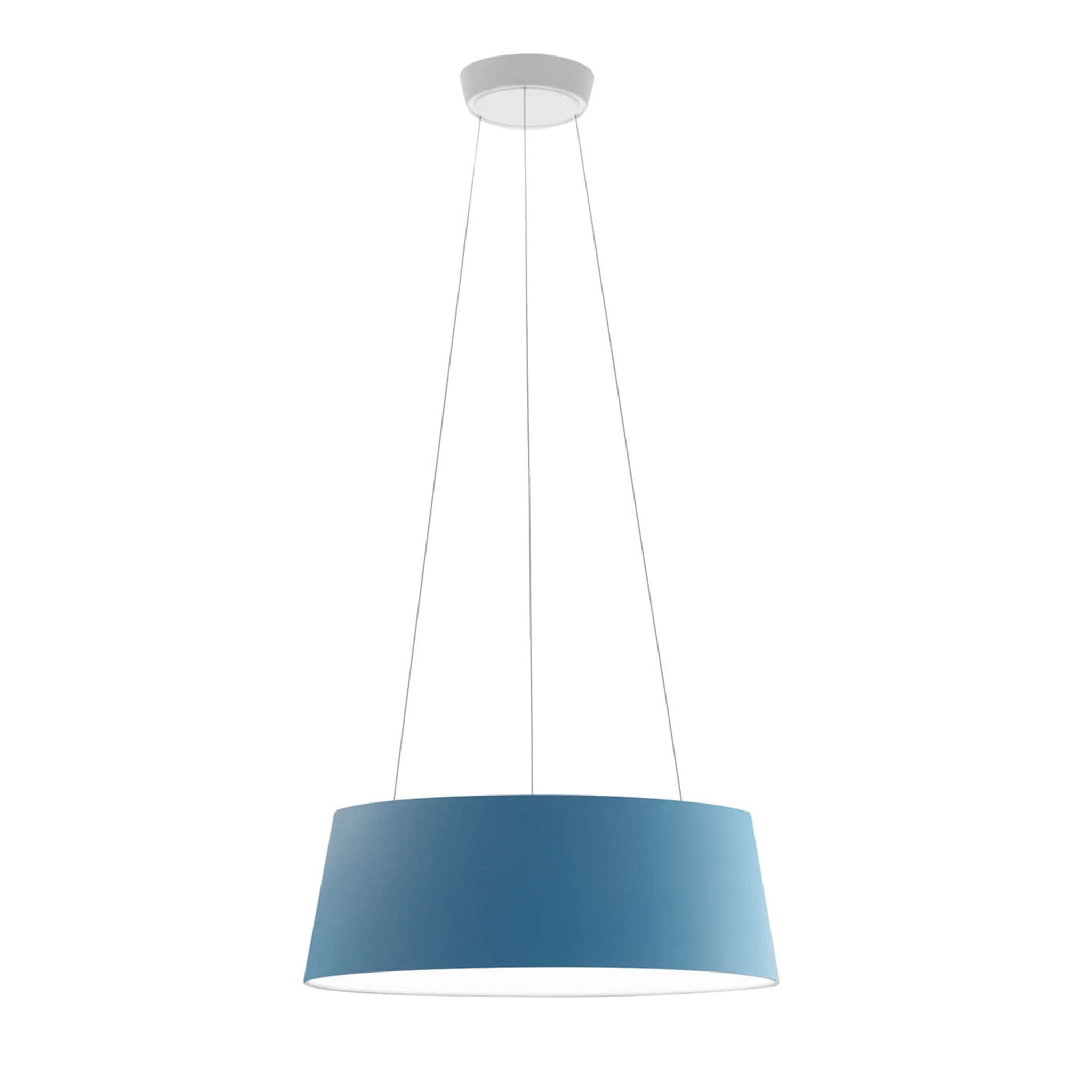 Oxygen P Wide Blue Suspension Lamp - Vue principale