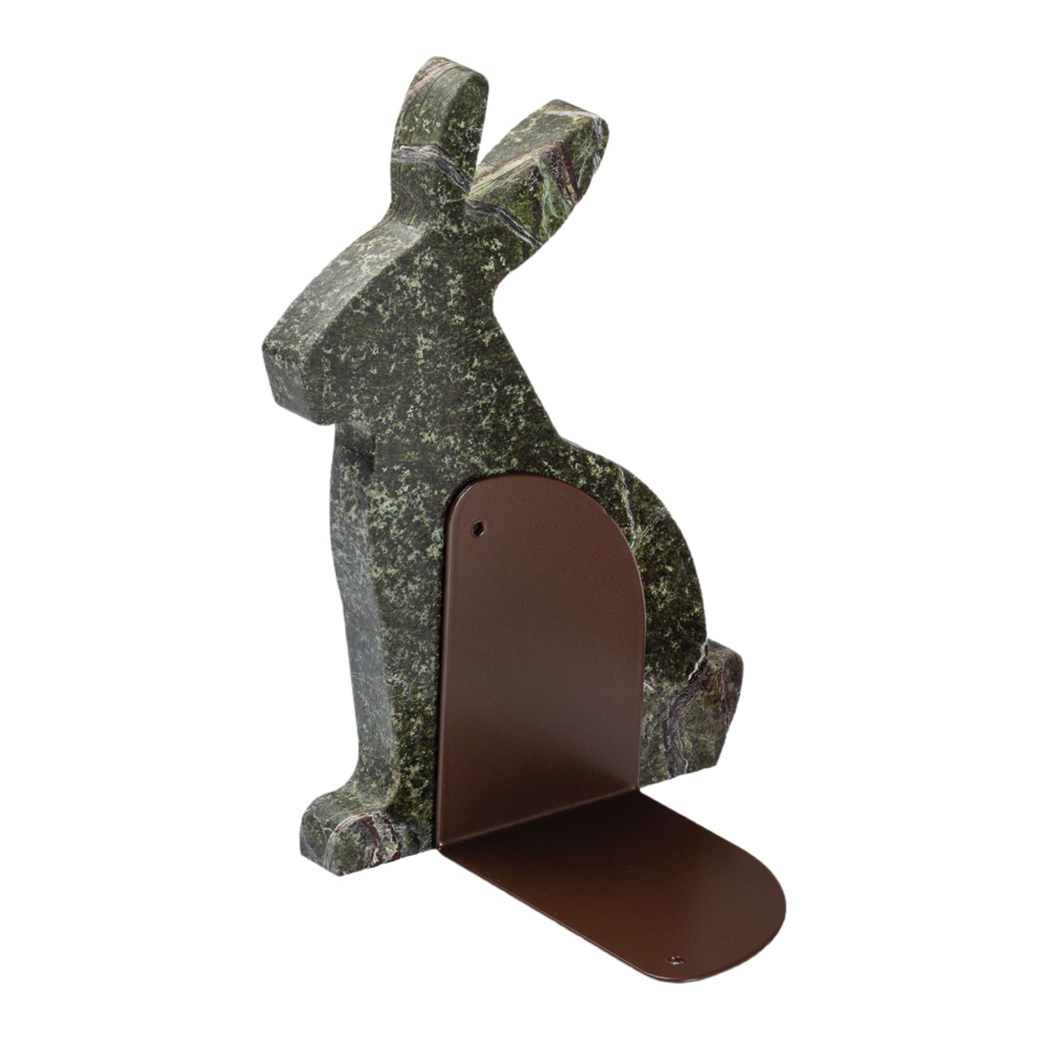 Bunny Set of 2 Picasso Green Bookends by Alessandra Grasso - Alternative view 1