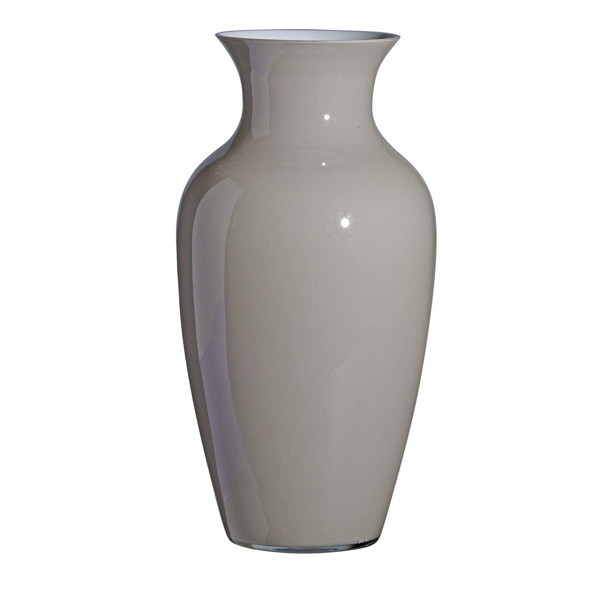 I Cinesi Gray and White Vase by Carlo Moretti - Main view