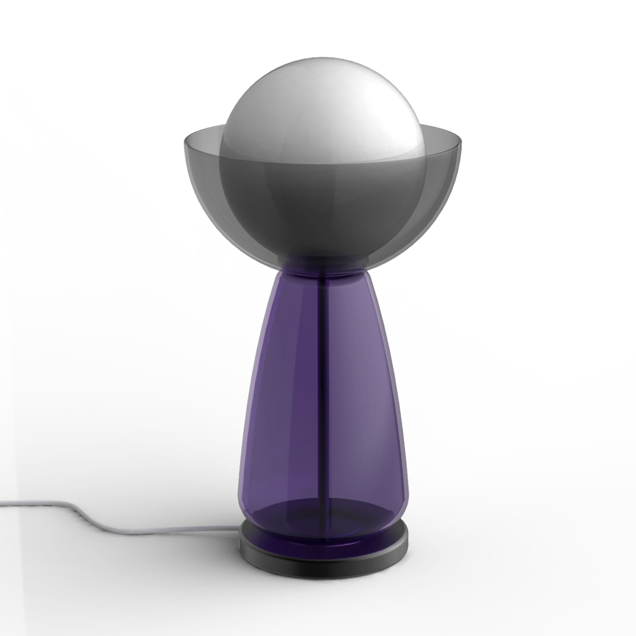 Cioppo Purple & Gray Table Lamp - Alternative view 3