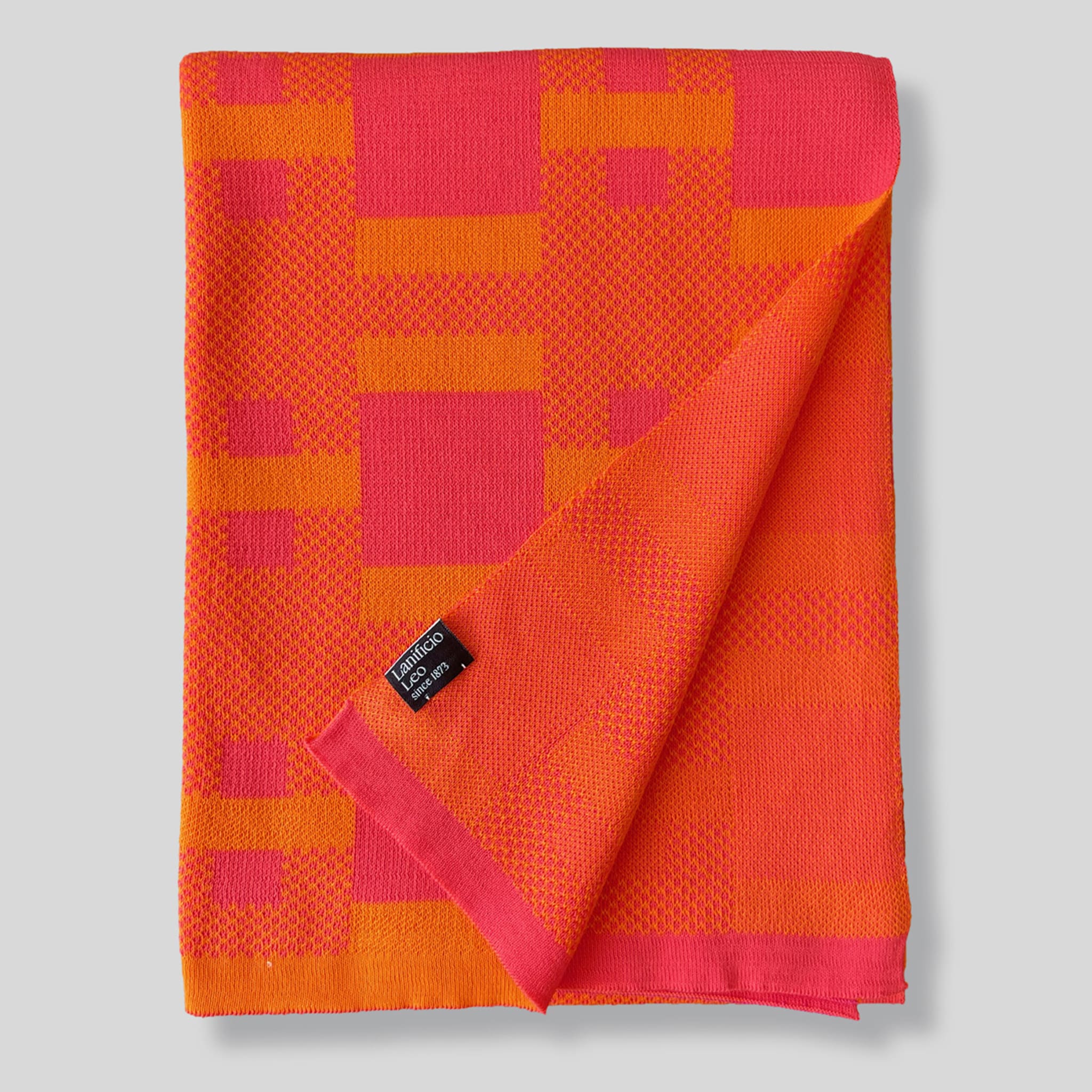 Plusminus Bio Orange Blanket by Angela Lorenz - Alternative view 2
