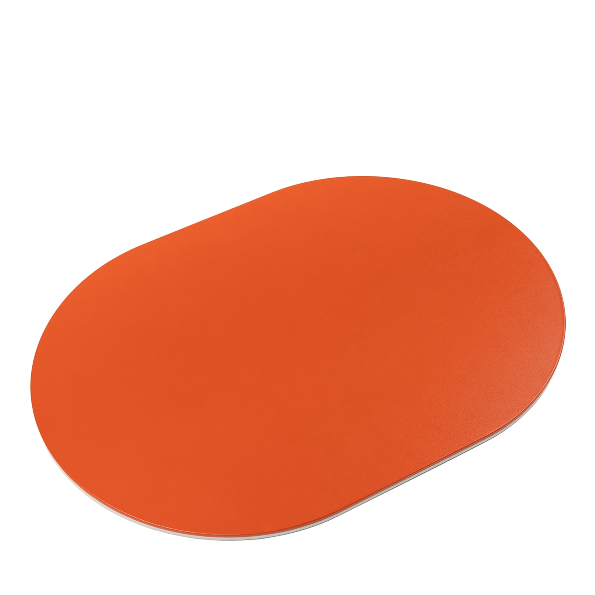 Mondrian Spritz Orange und Cappuccino Beige Soft Capsule Tischset  - Hauptansicht
