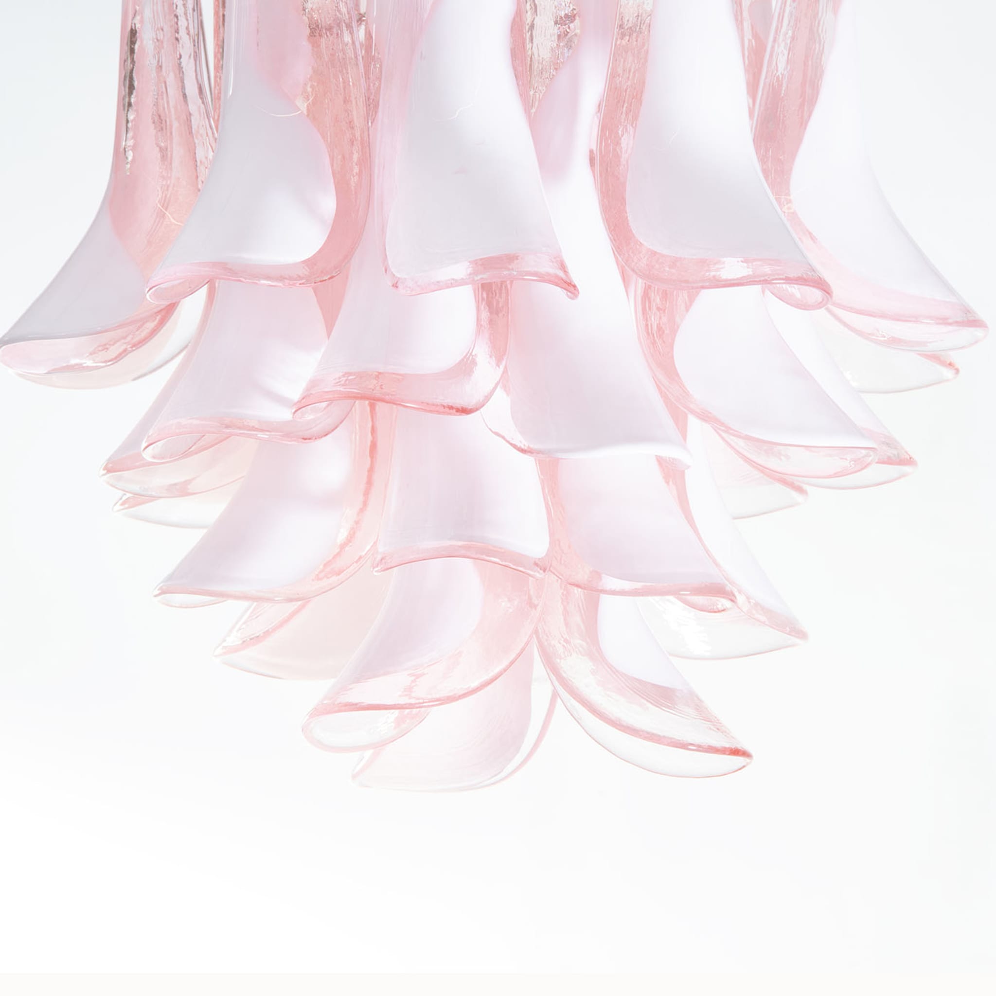 Artemide Pink Glass Chandelier - Alternative view 1