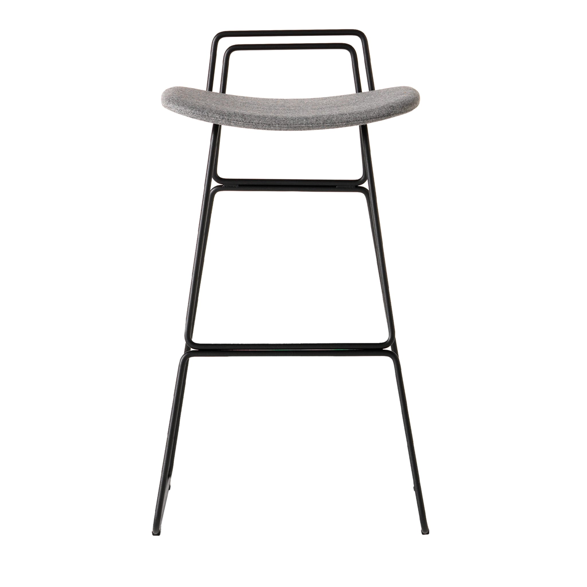 Sketch Bar Stool with Backrest - Main view