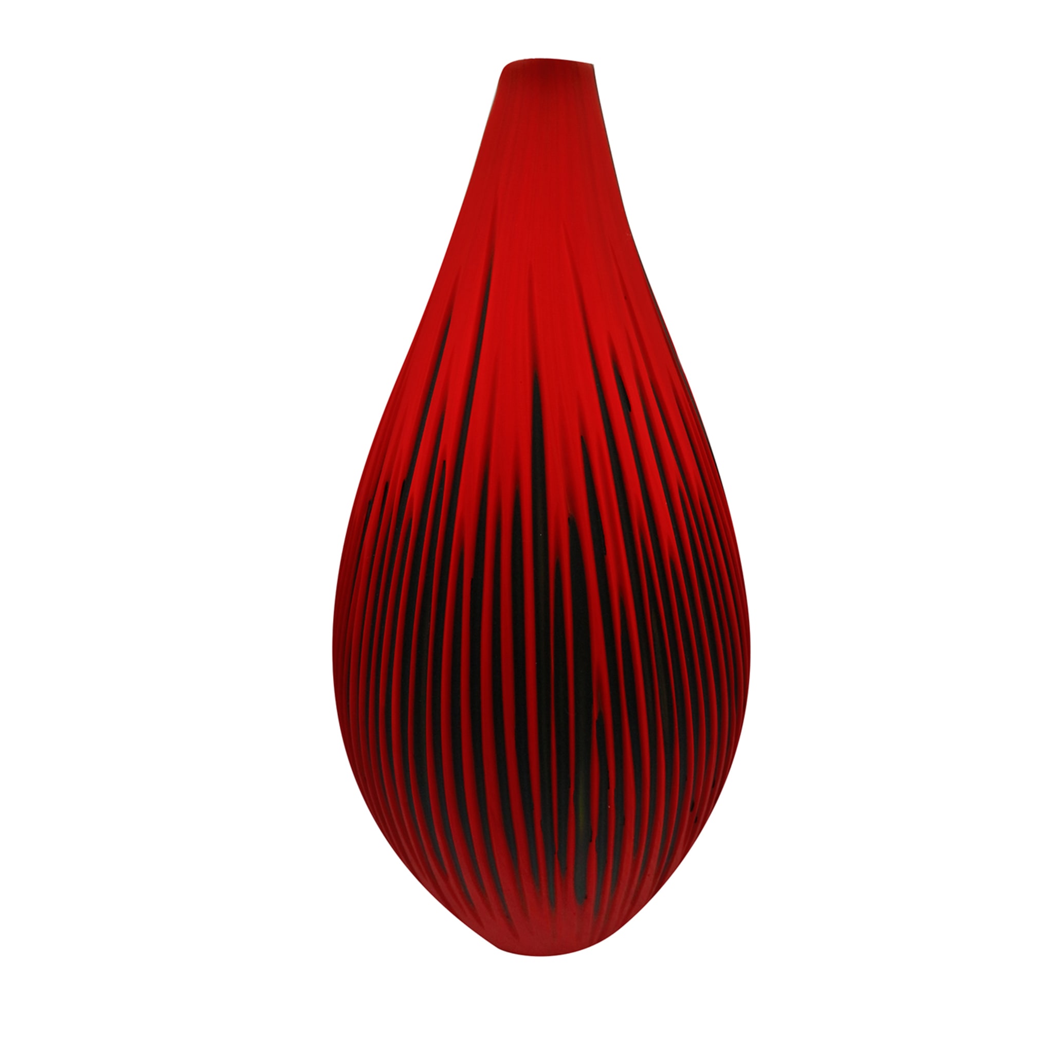 Inferno Red Vase - Main view