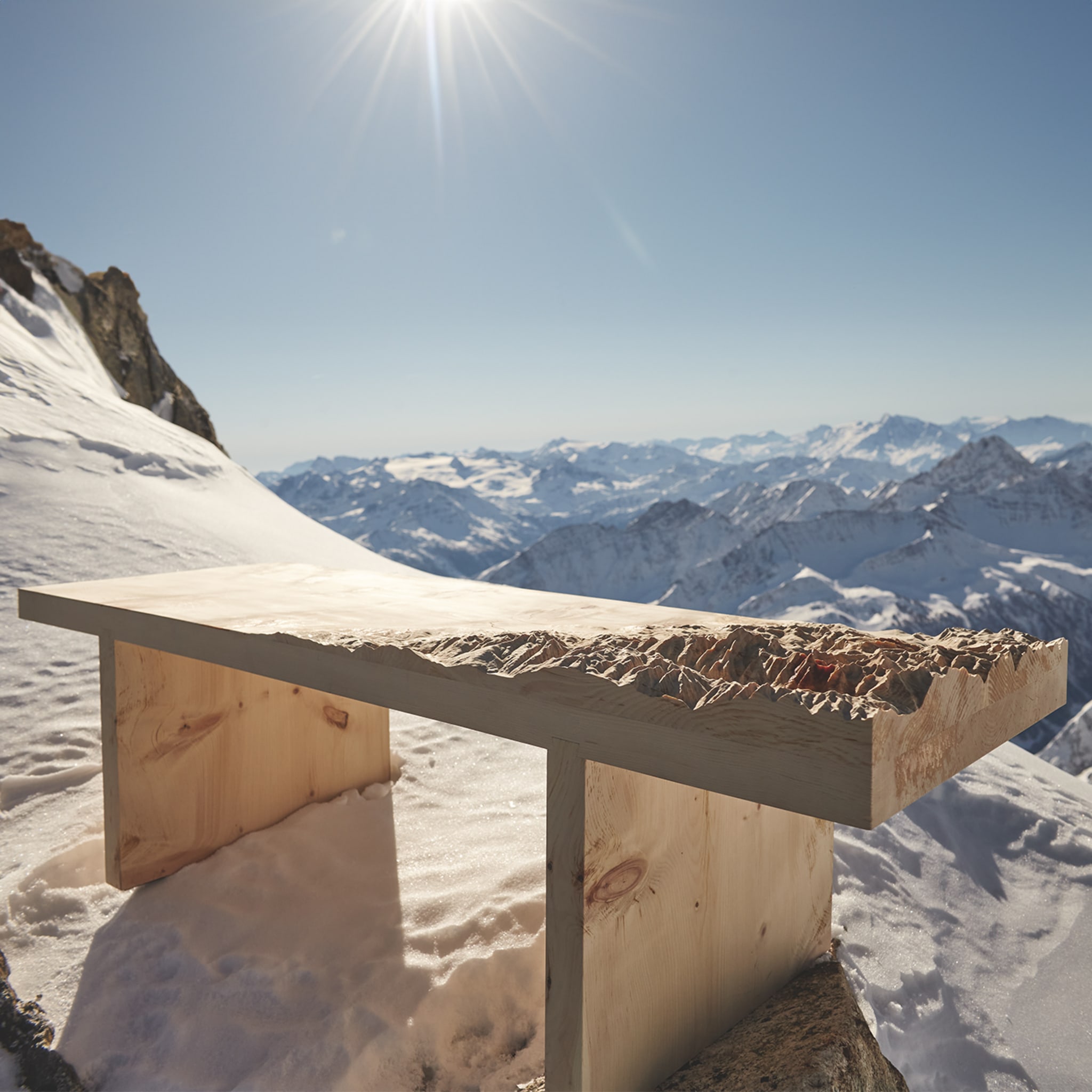 Belvedere Topographic Bench Designed By Riccardo Vendramin - Alternative view 1