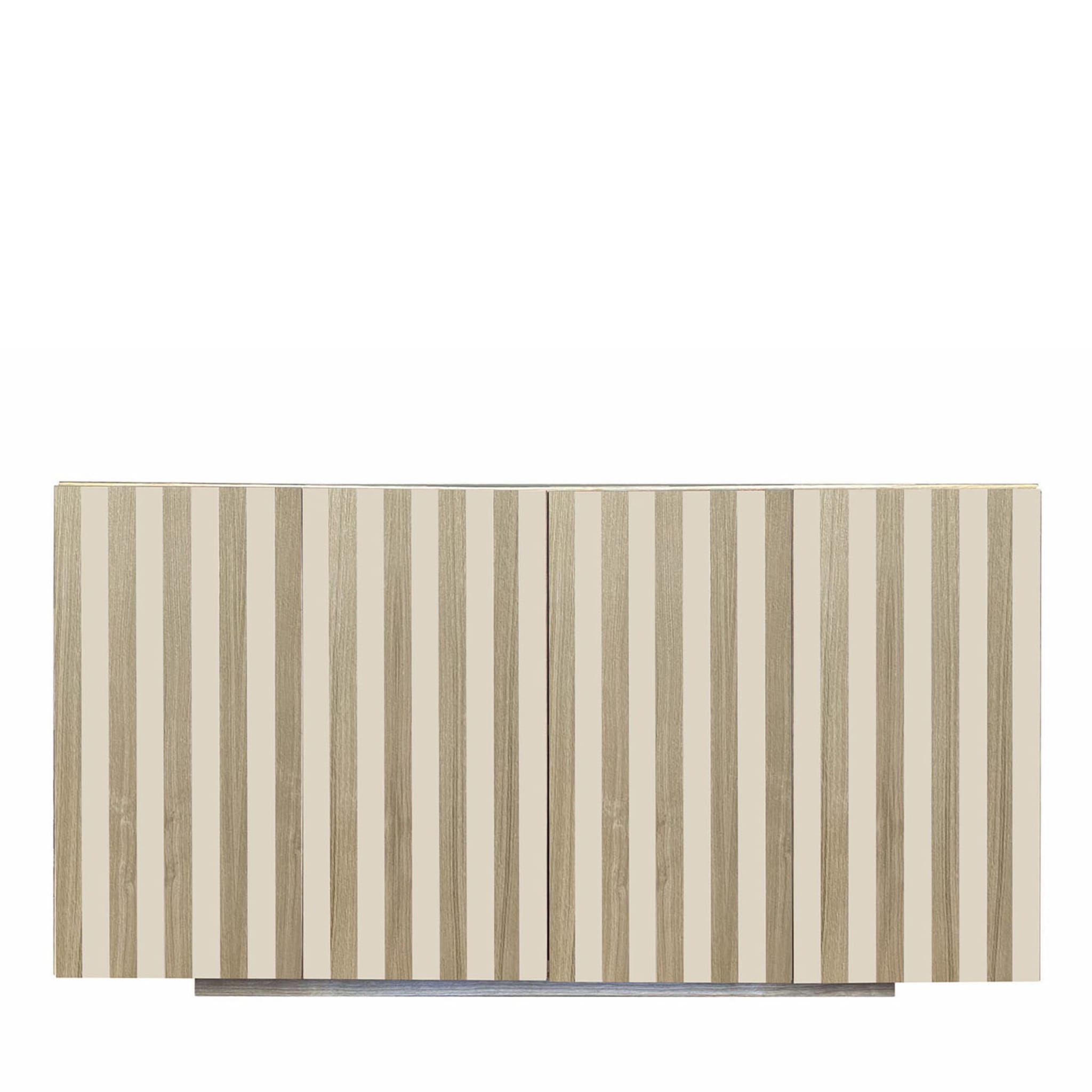 Md4 4-Door Striped Sideboard by Meccani Studio - Main view