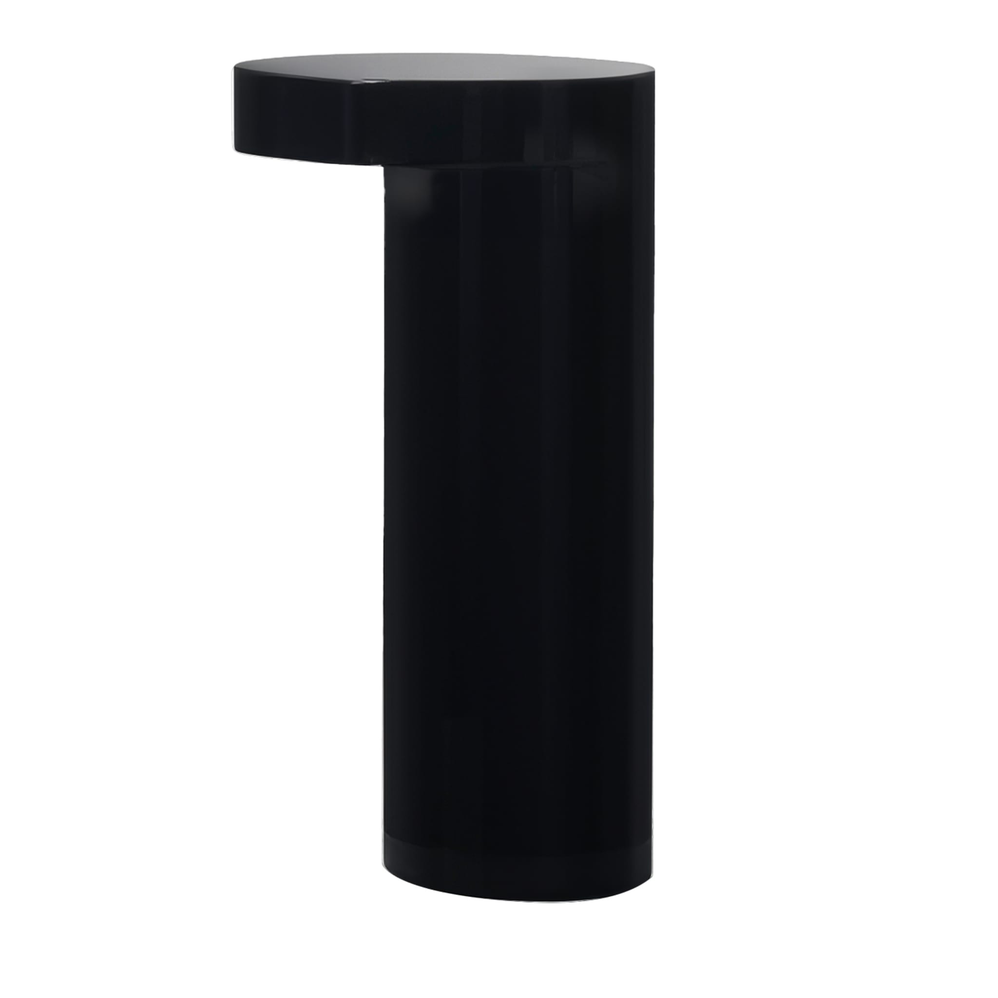Lazy-O Black Side Table by Dainelli Studio - Main view