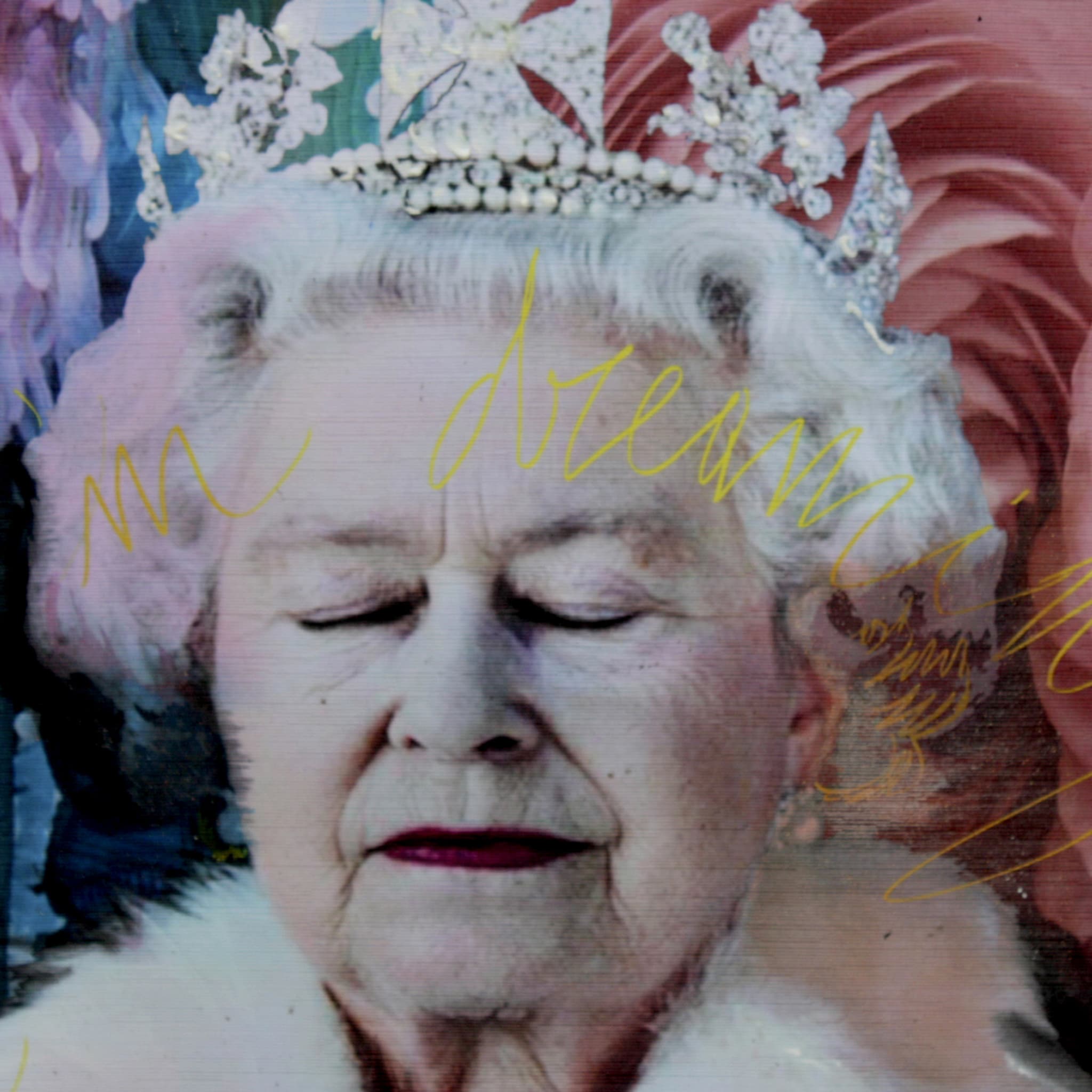 Regina Elisabetta II in Rosa Tapestry Limitierte Auflage - Alternative Ansicht 2