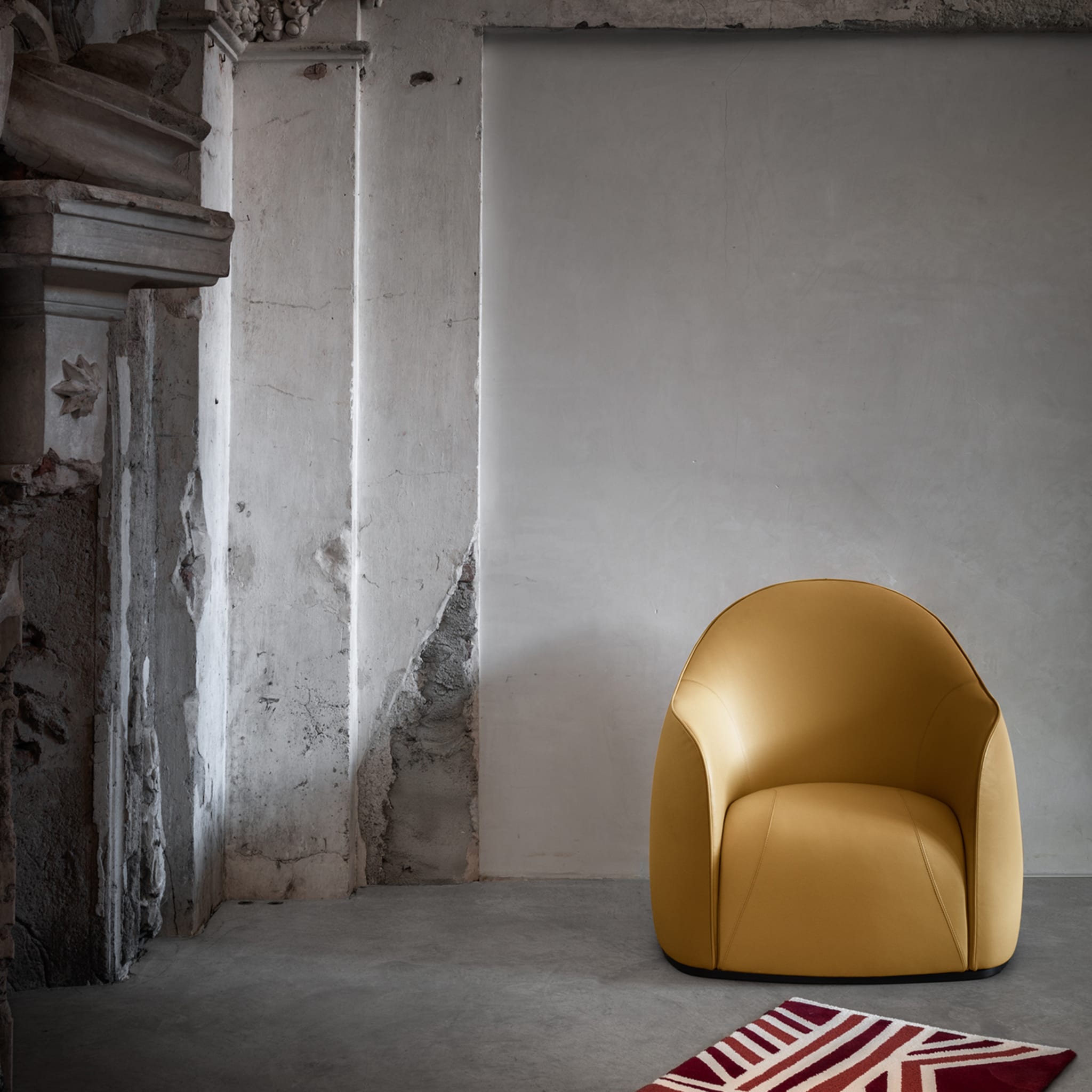 Sweet Mustard Armchair by Elisa Giovannoni - Alternative view 4