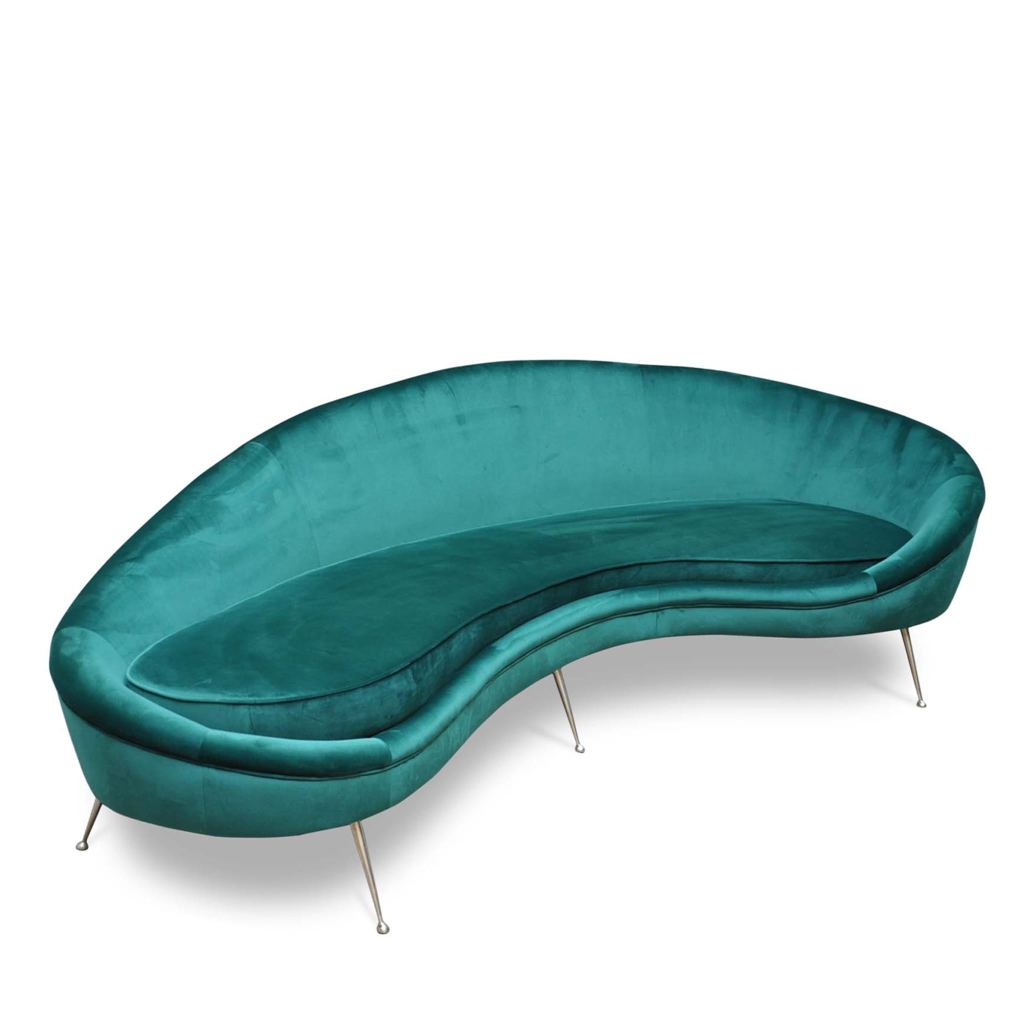 Ico Green Curved Sofa - Alternative view 4