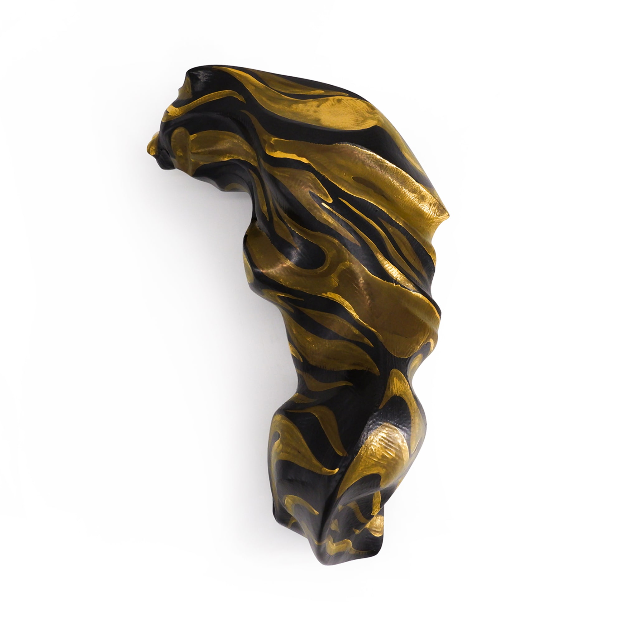 Tora black and gold sculpture - Alternative view 5