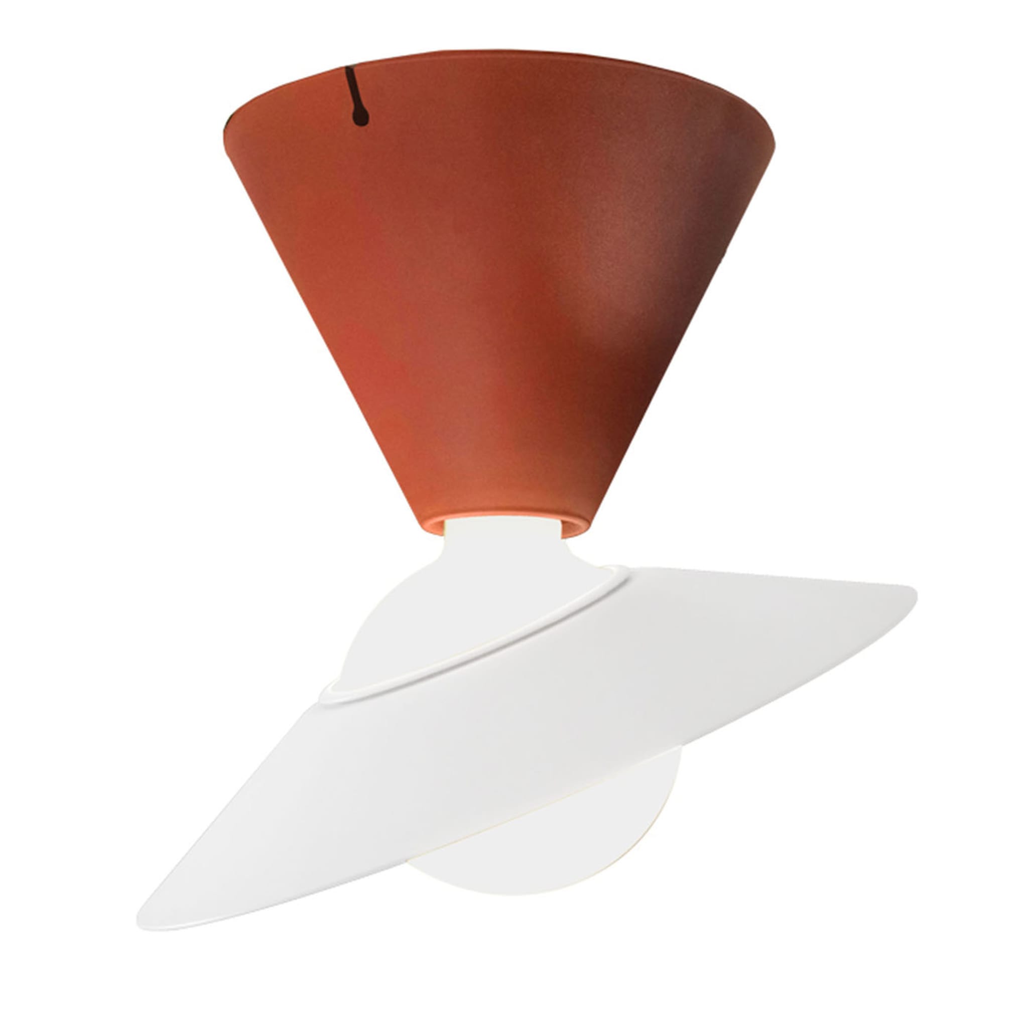 Fante Red Ceiling Lamp - Main view