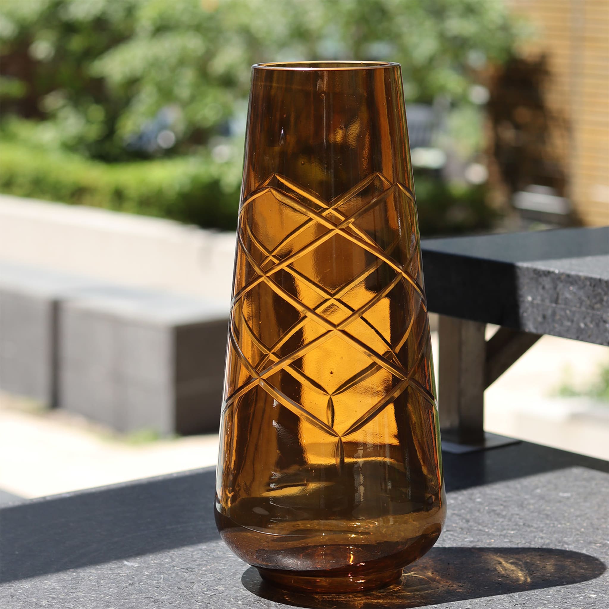 Girata Moka Murano Glass Vase - Alternative view 3