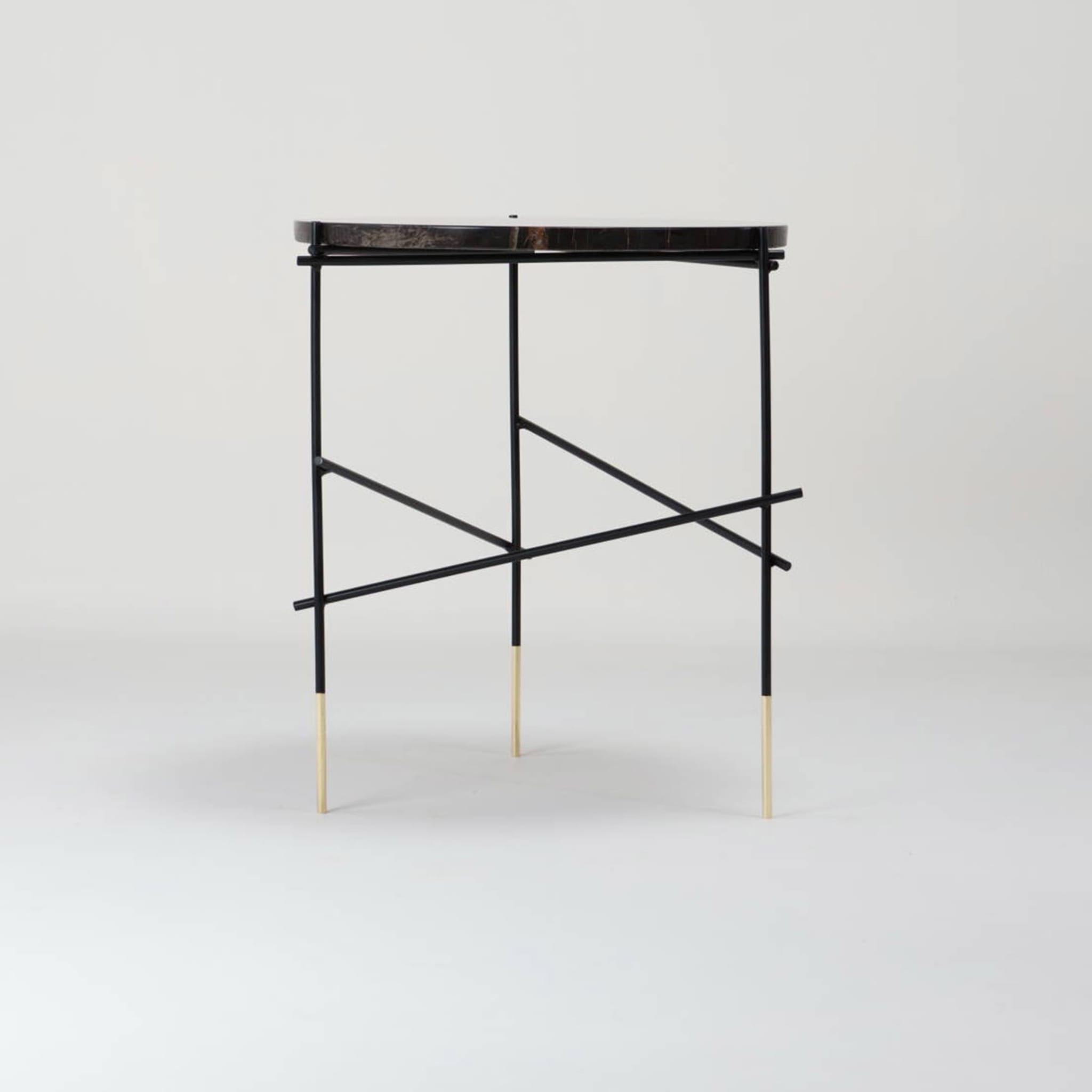 StiltS Sahara Noir Black Marble Side Table - Alternative view 4