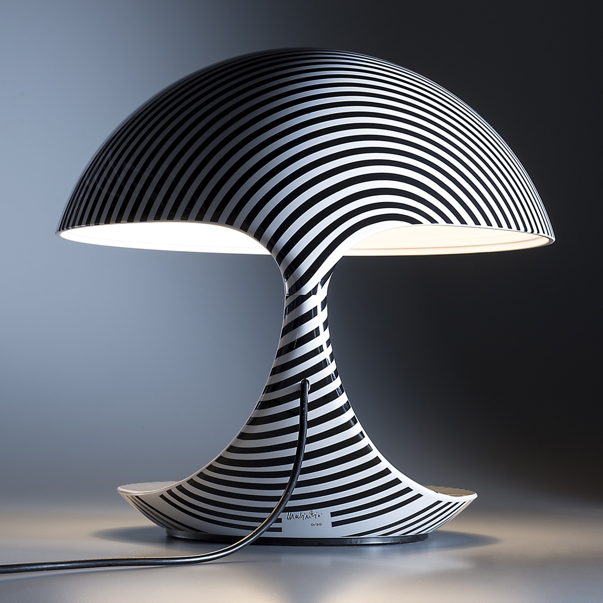 Cobra Texture Striped Table Lamp by Area 17 - Alternative view 3
